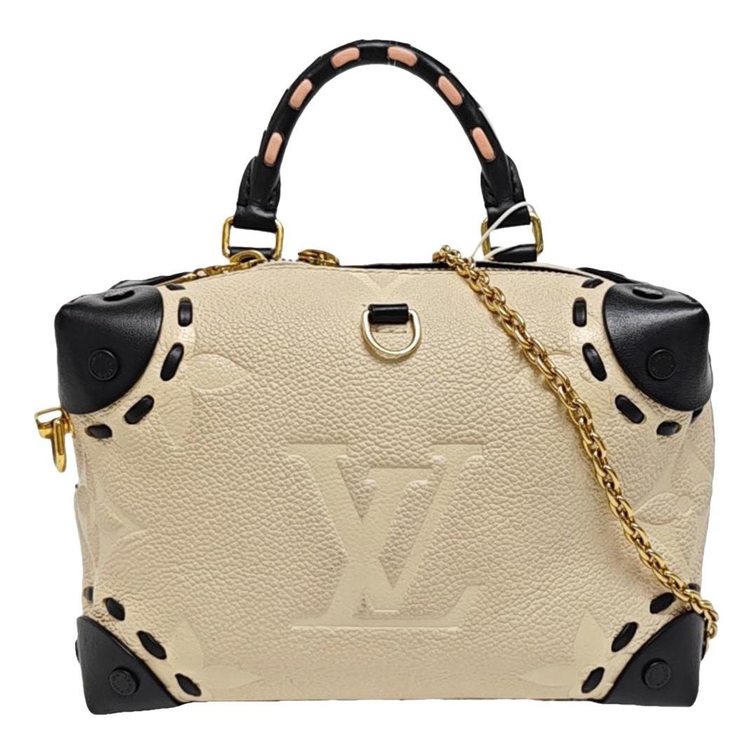 Petite Malle Souple leather handbag