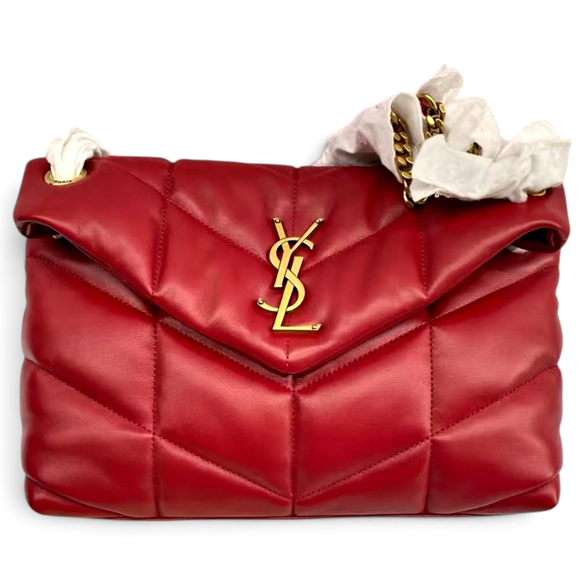Loulou Puffer leather handbag