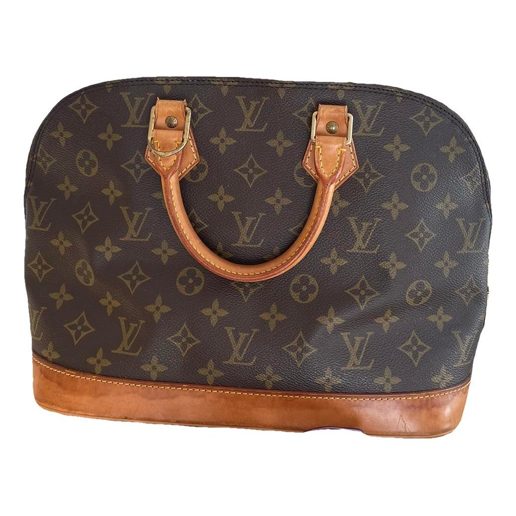 Alma leather handbag