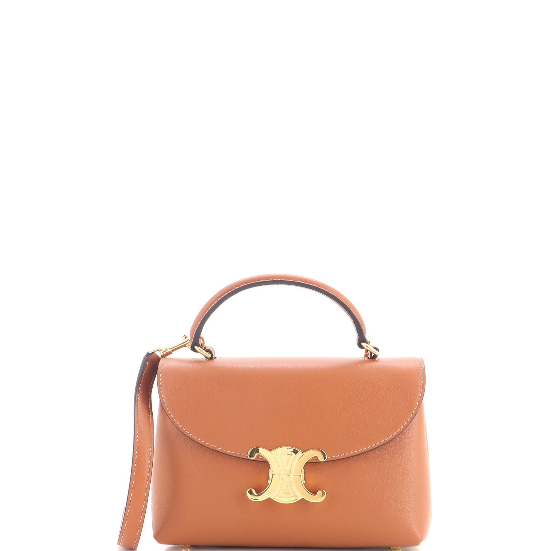 Nino Top Handle Bag Leather Teen