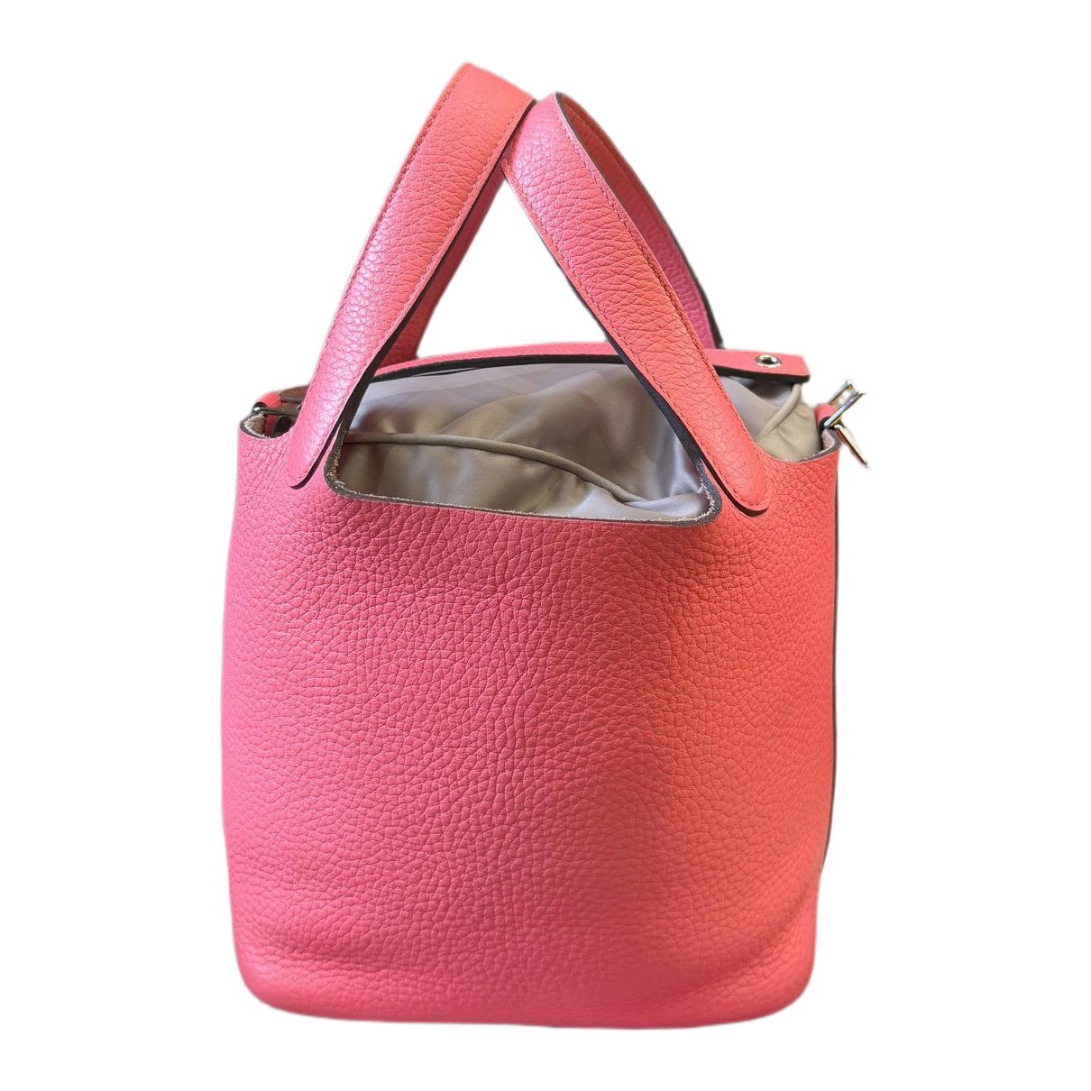 Hermes Picotin 18 Handbag Natural