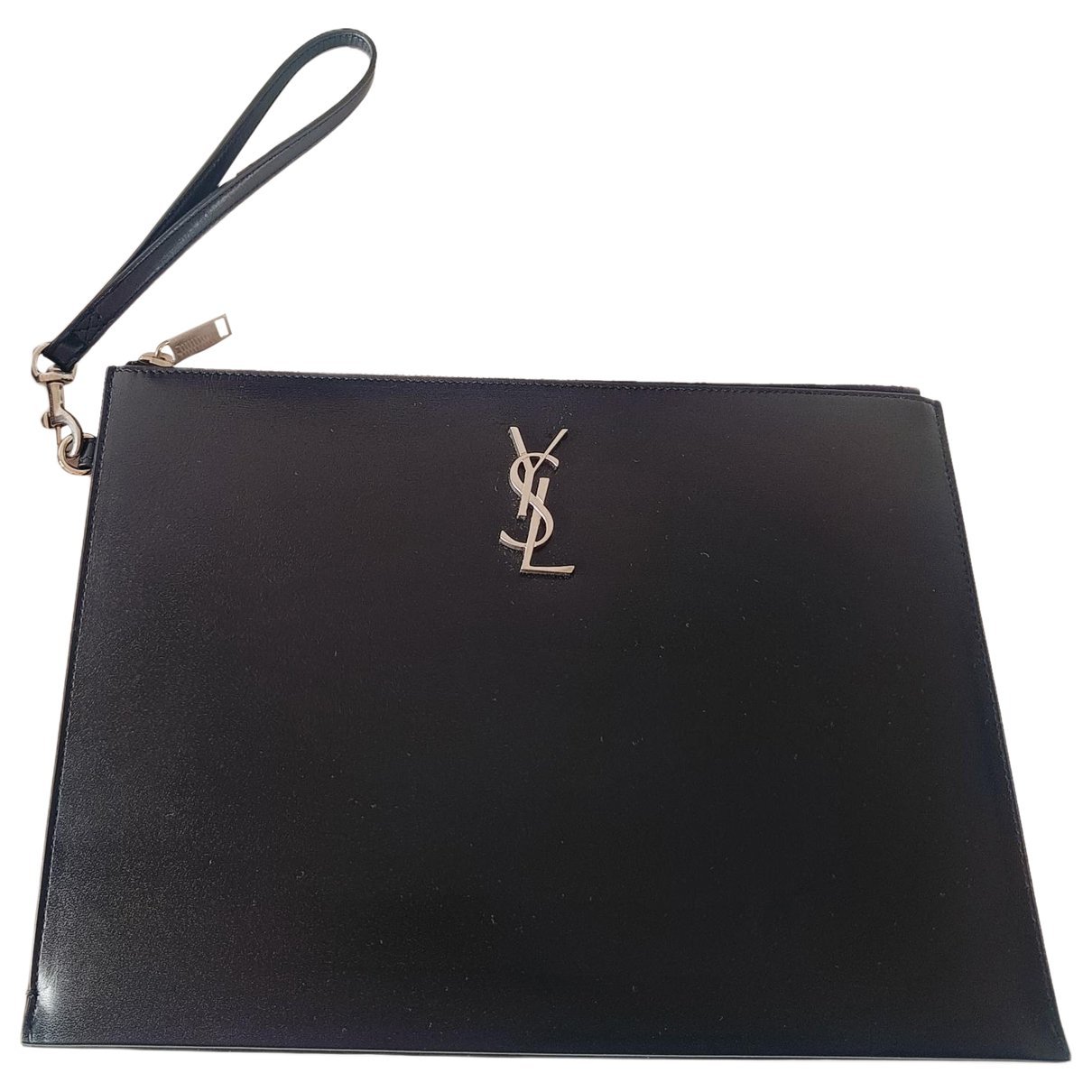 Cassandre leather clutch bag