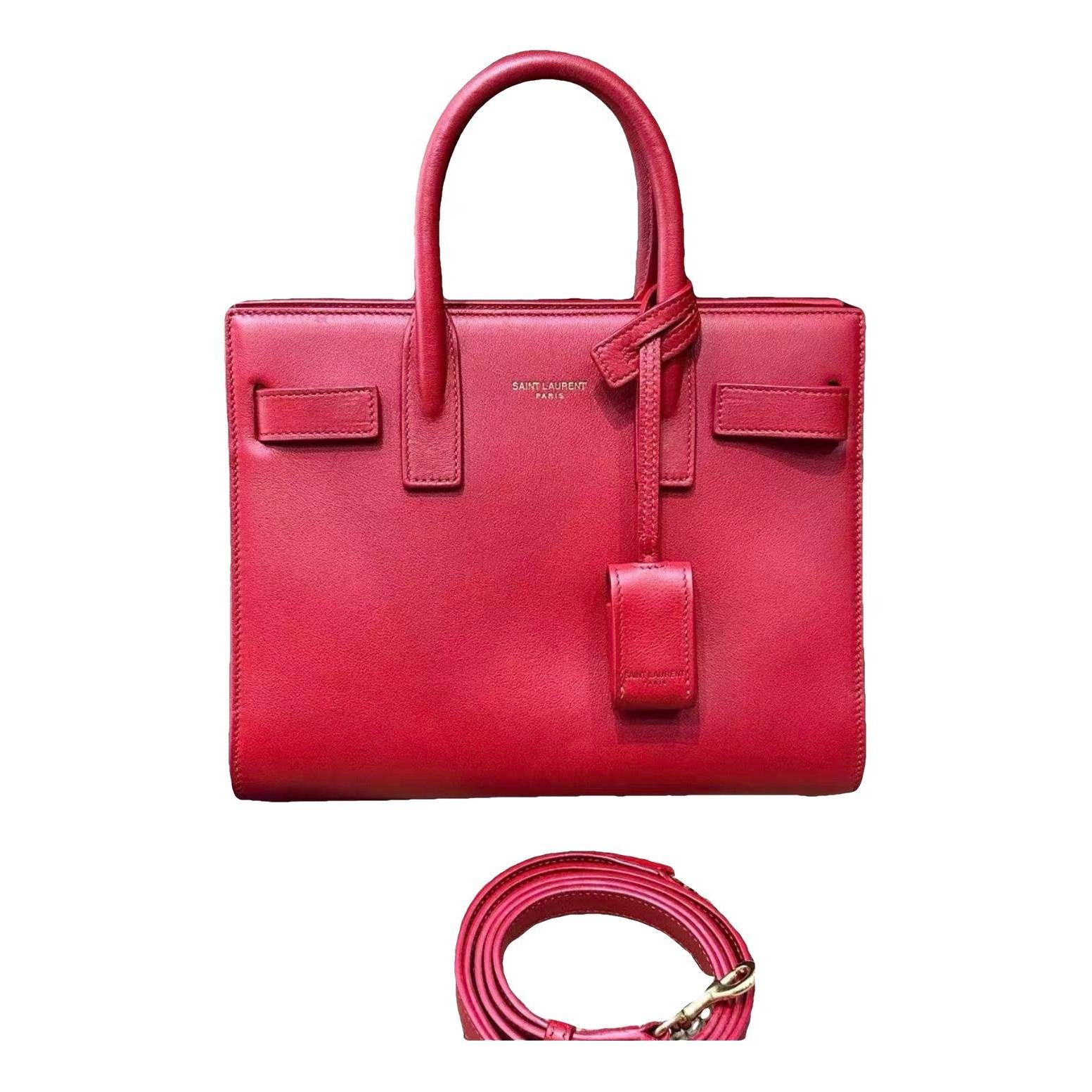 Sac de Jour leather tote