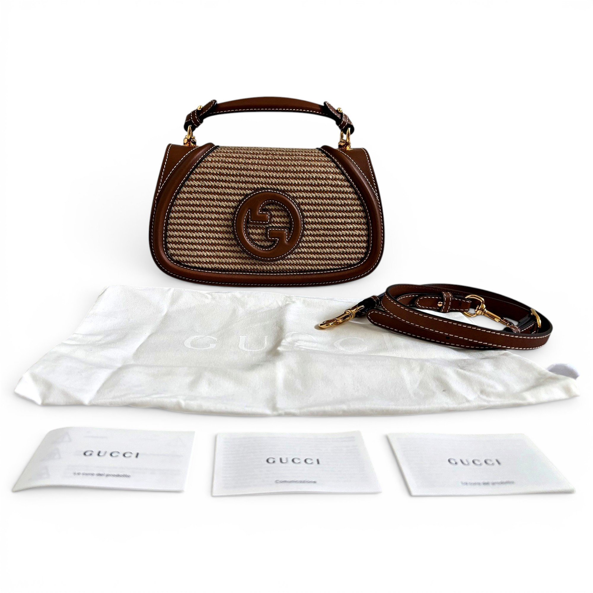 Blondie leather handbag