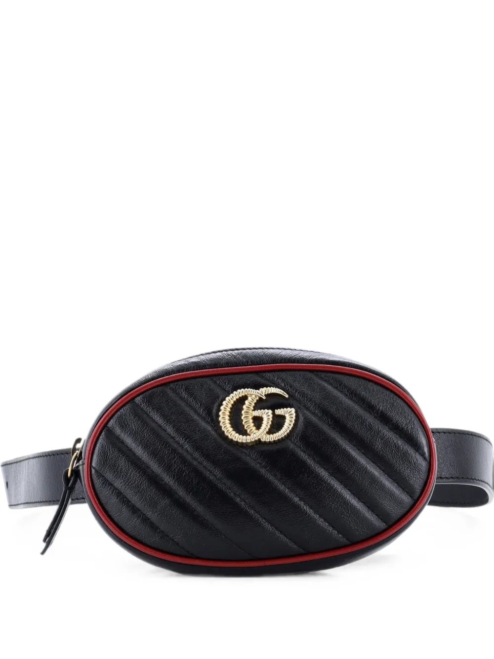 GG Marmont Diagonal Quilted Leather belt bag