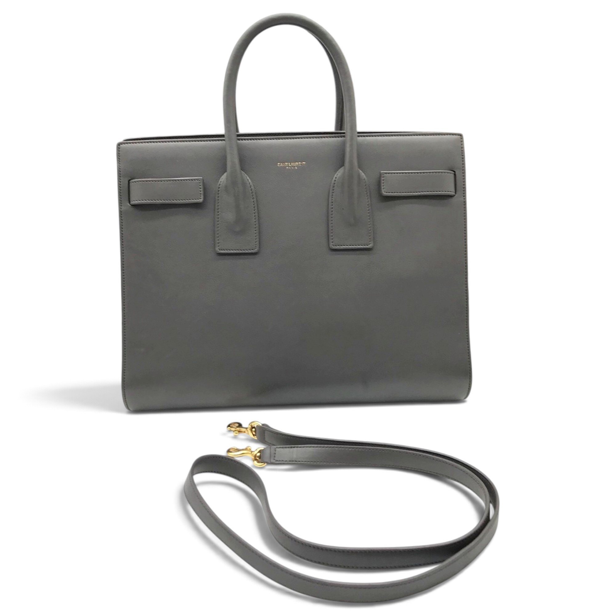 Saint Laurent Sac de Jour leather tote