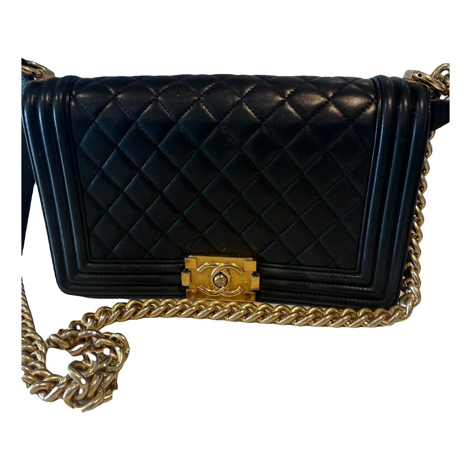 Boy leather handbag
