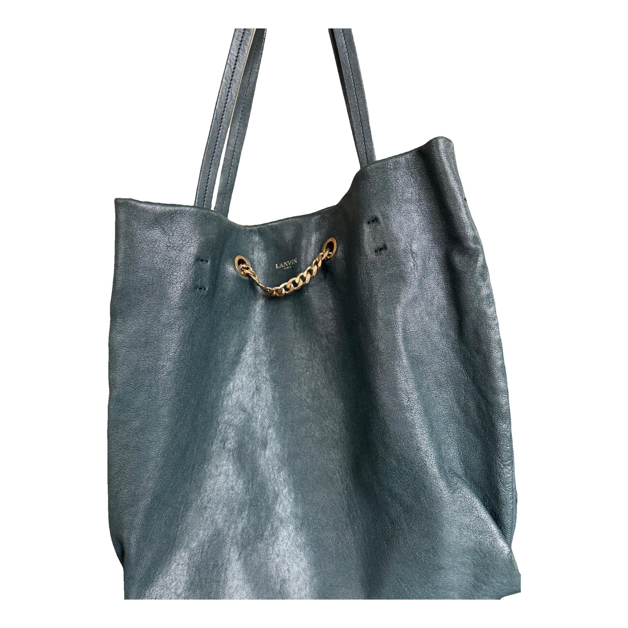 Leather handbag