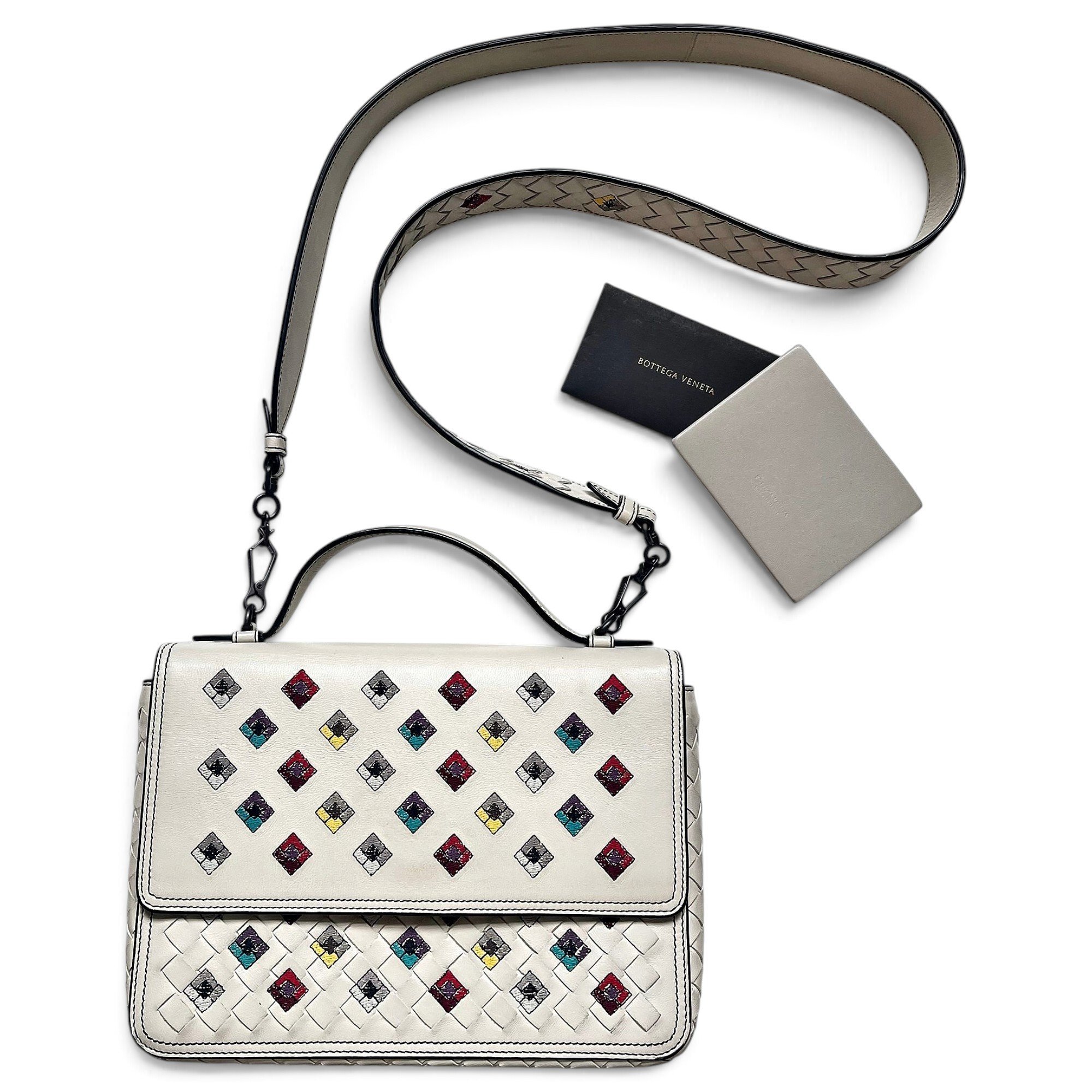 Leather crossbody bag