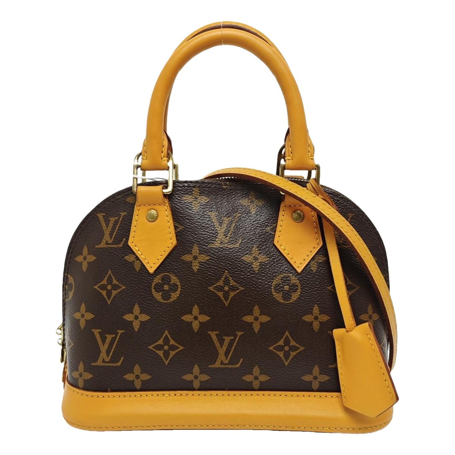 Alma leather handbag
