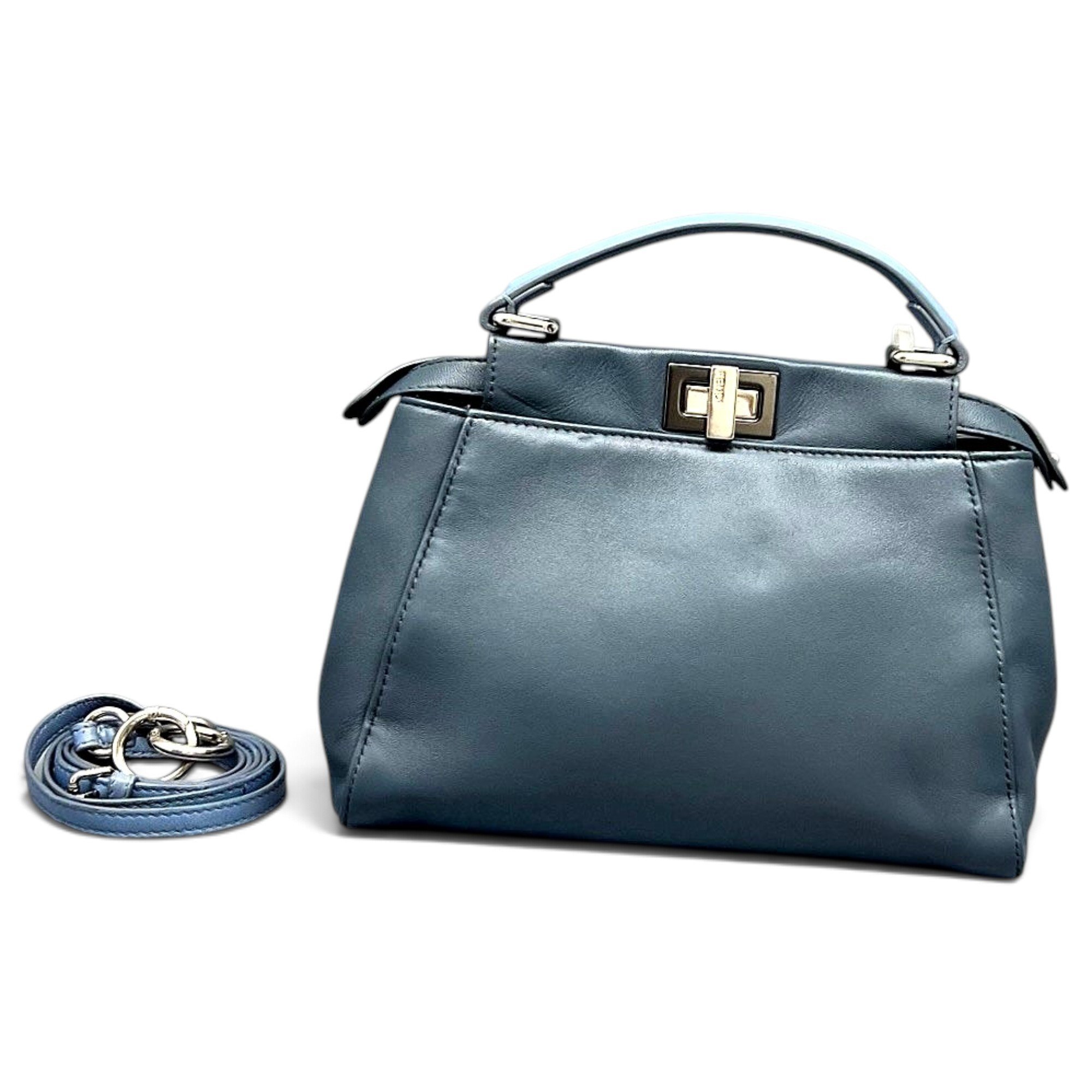 Fendi Peekaboo leather handbag