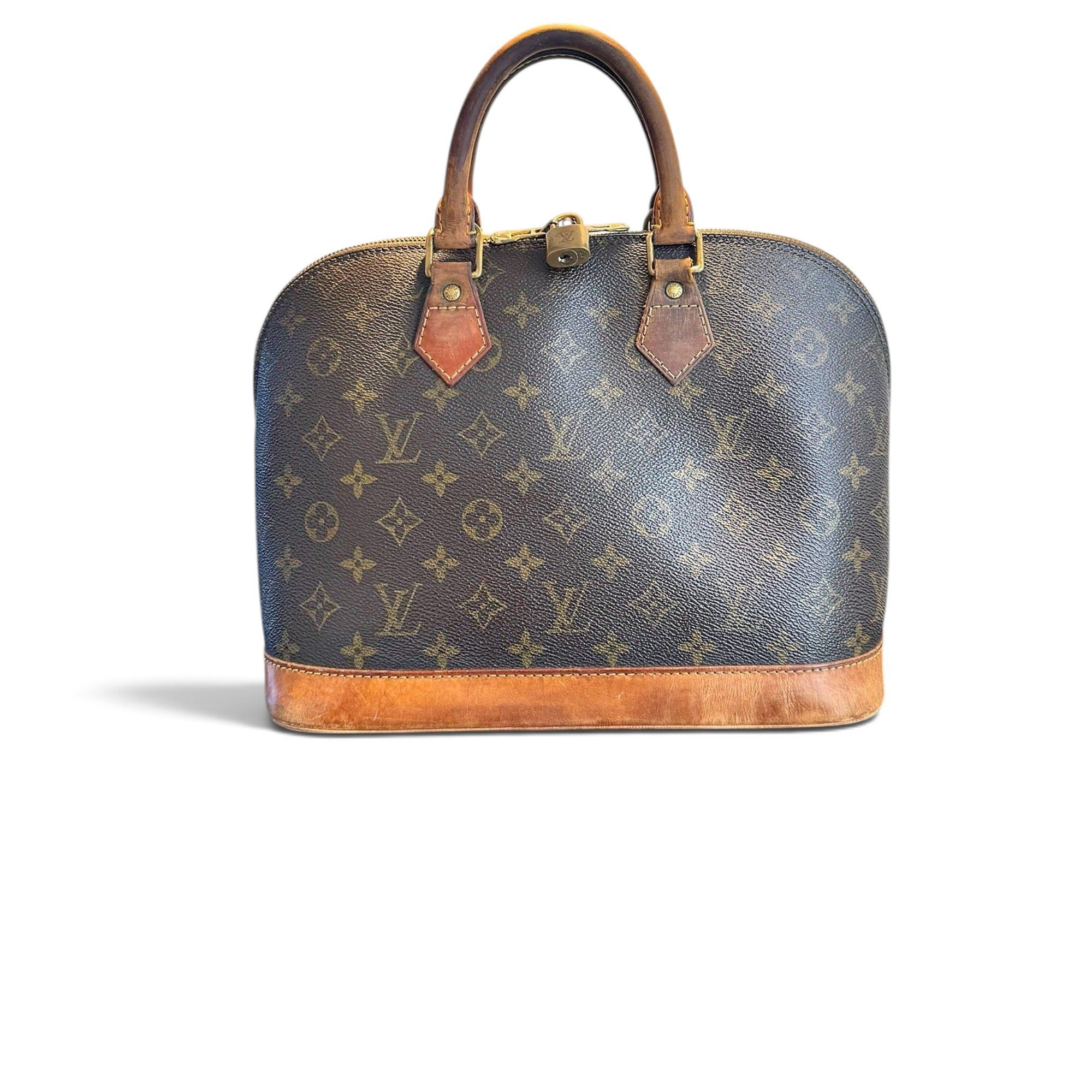 Alma leather handbag
