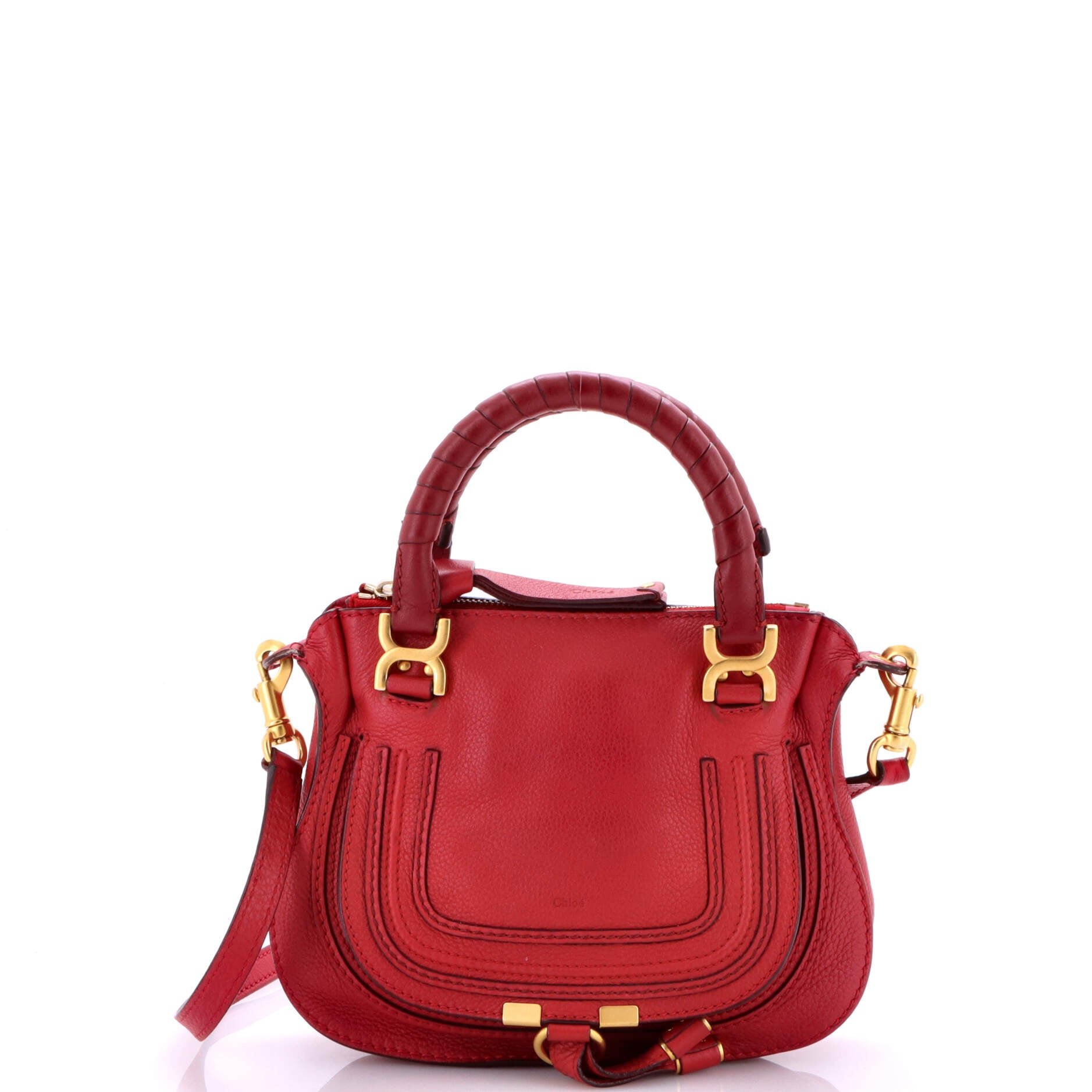 Chloe Marcie Satchel Leather Baby