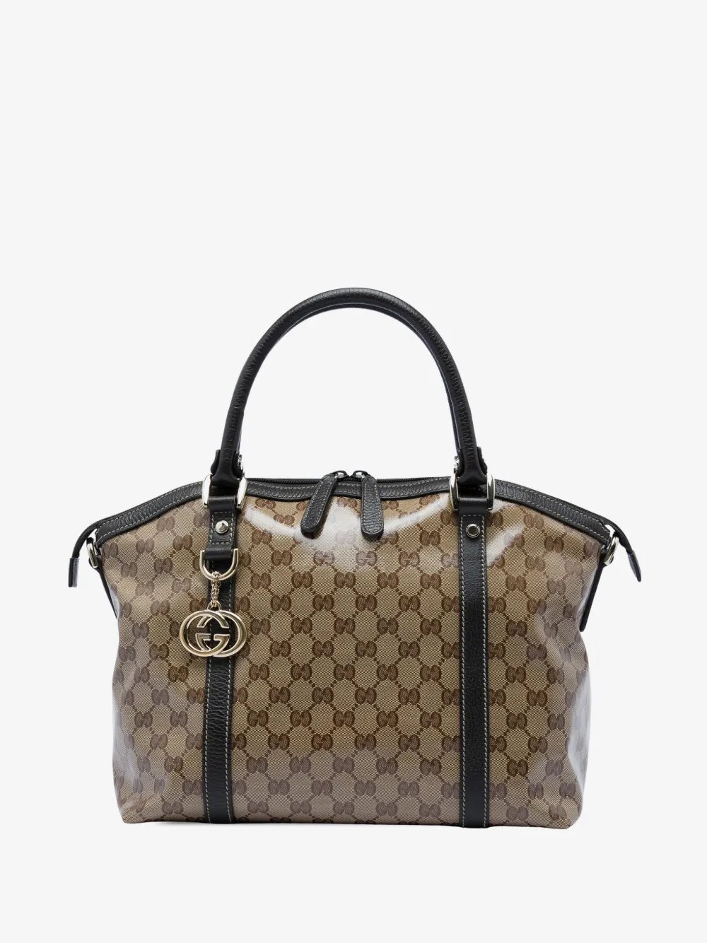2016-2026 Medium GG Crystal Charm Dome satchel