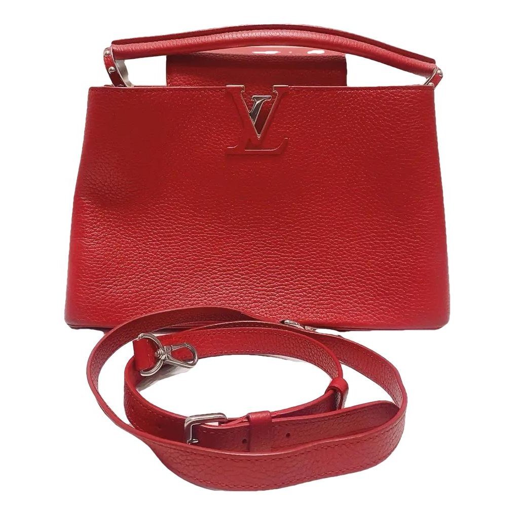 Capucines leather handbag