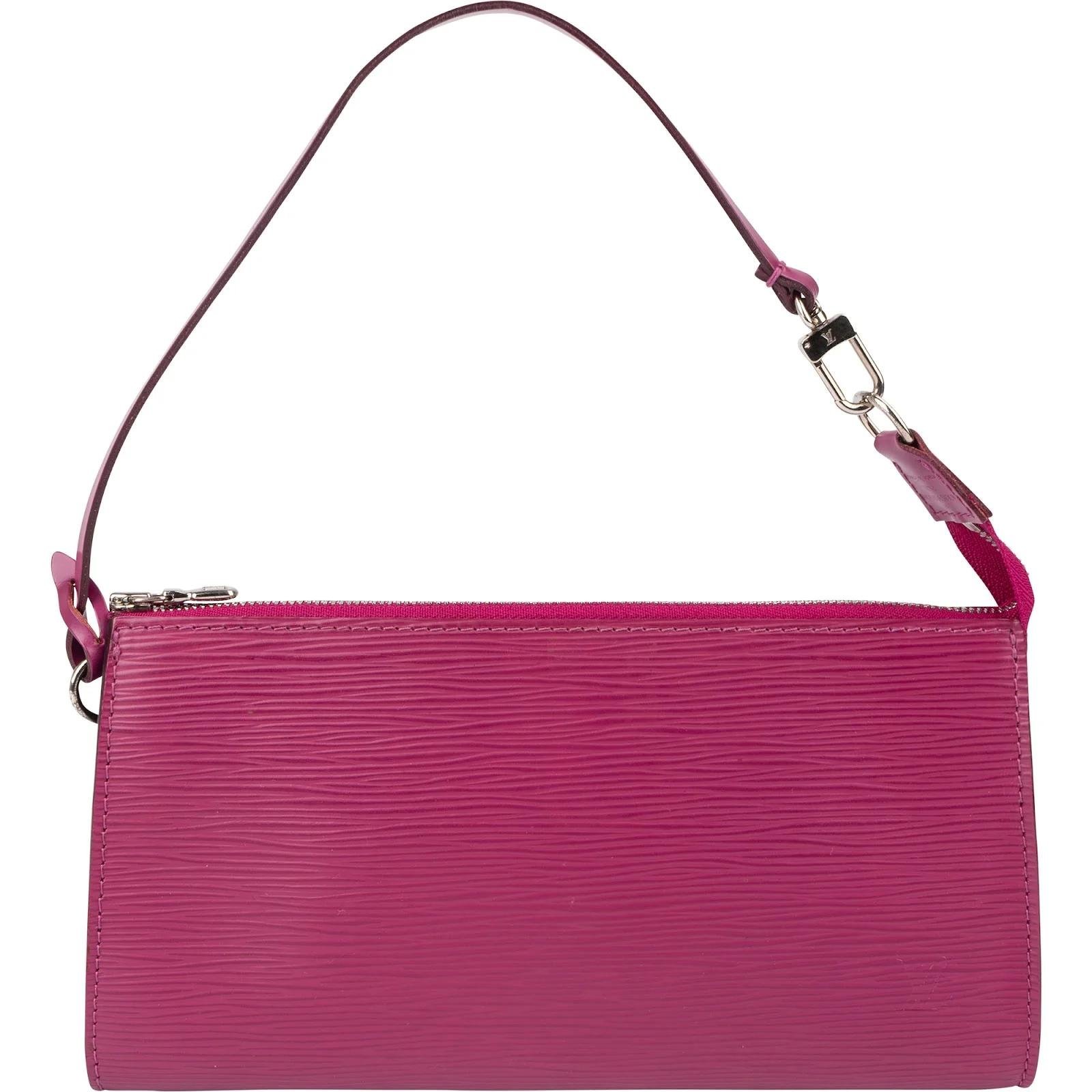 Pochette Accessoire leather handbag