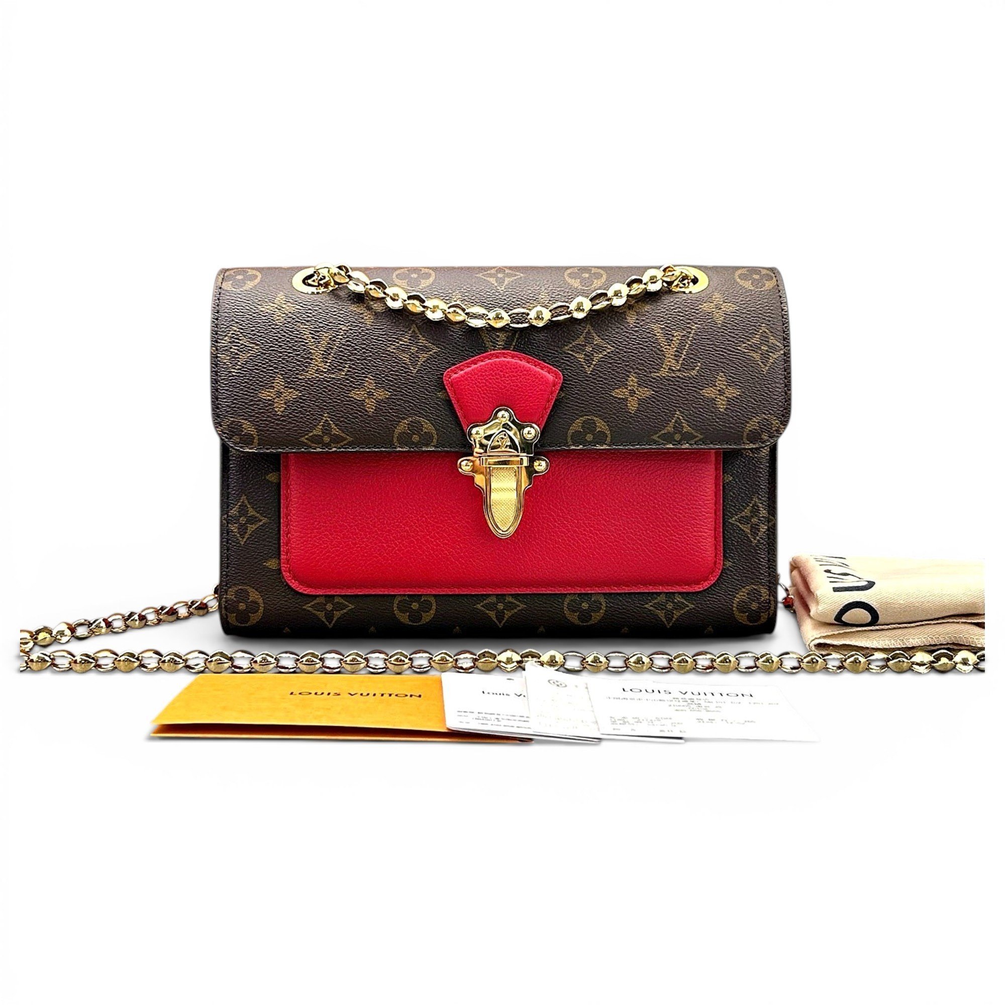 Victoire leather handbag