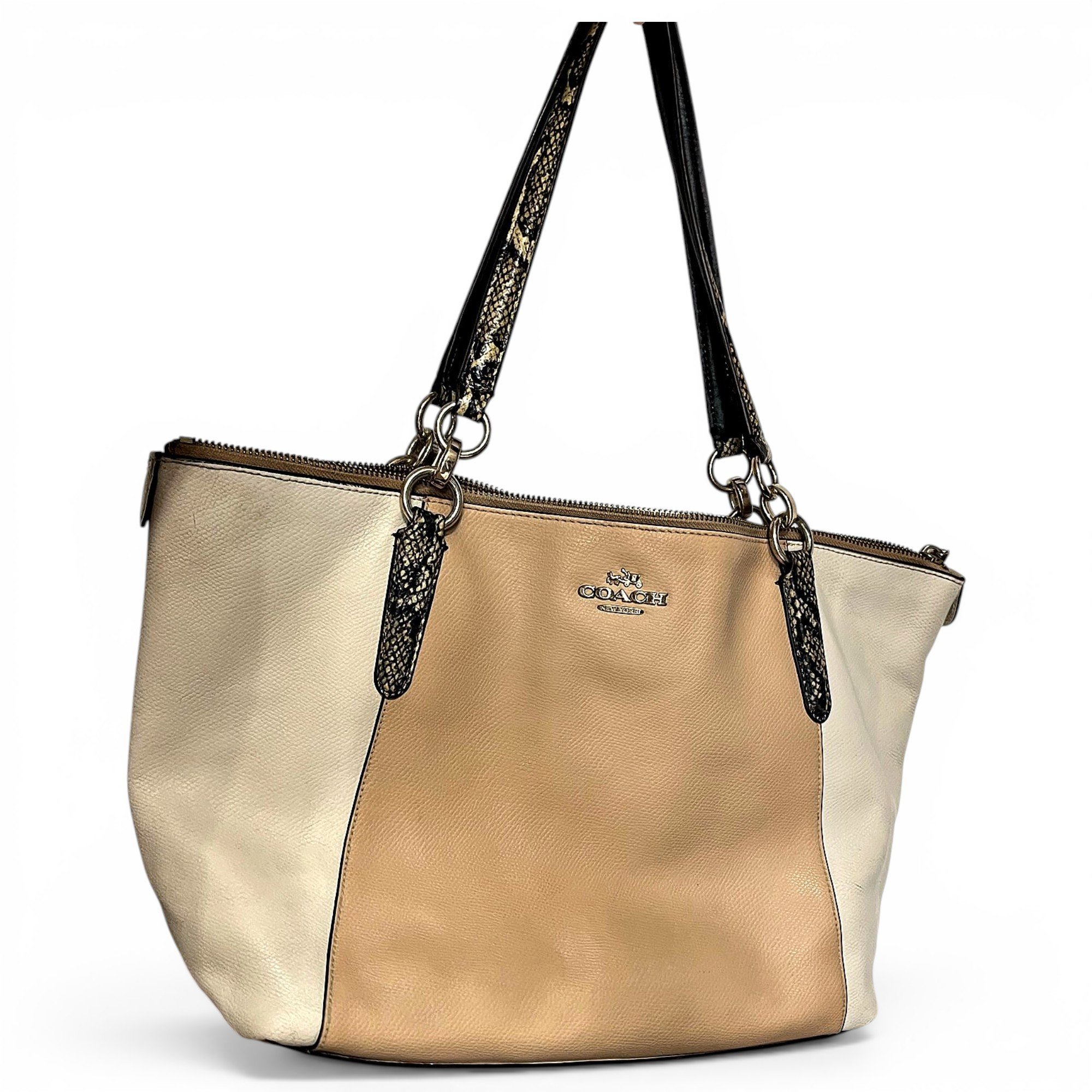 Leather handbag