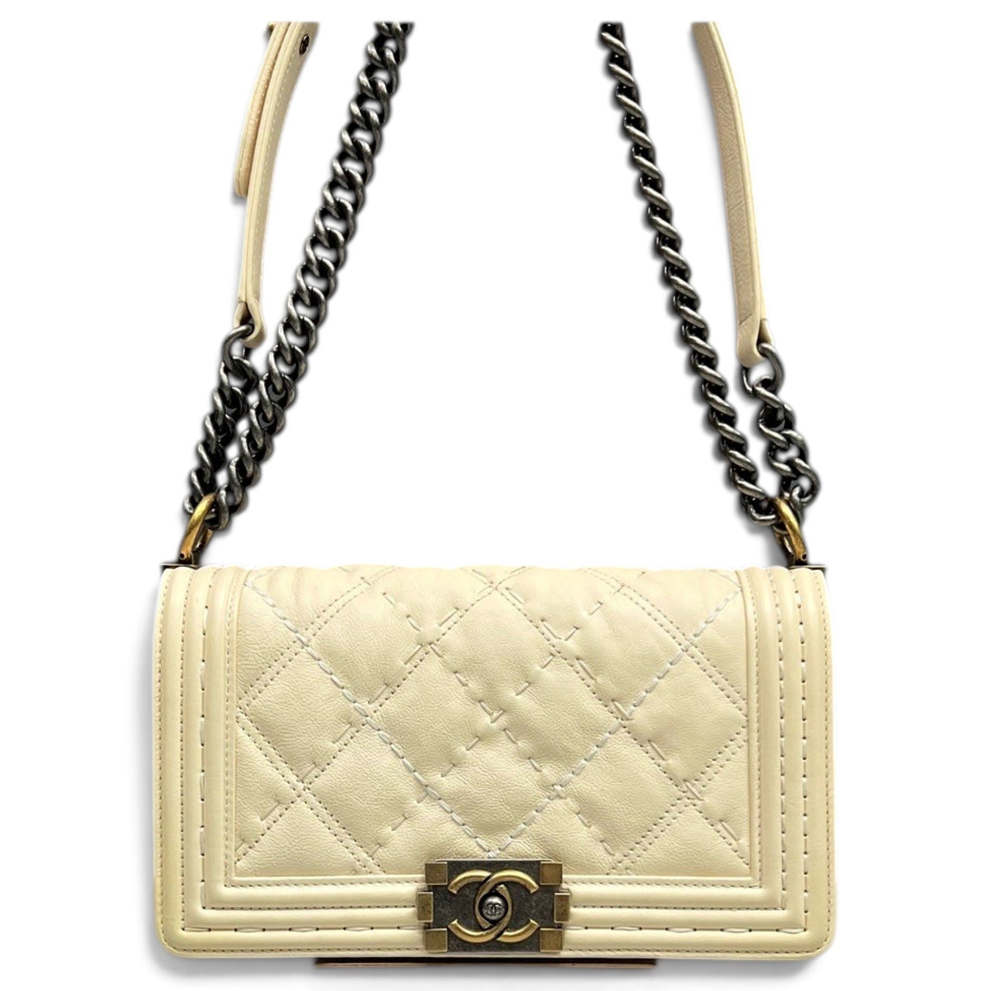 Boy leather crossbody bag