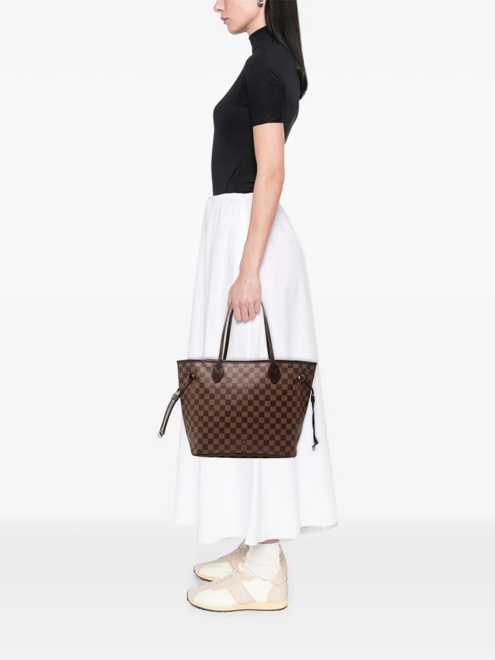2000-2026 Damier Ebene Neverfull MM tote bag