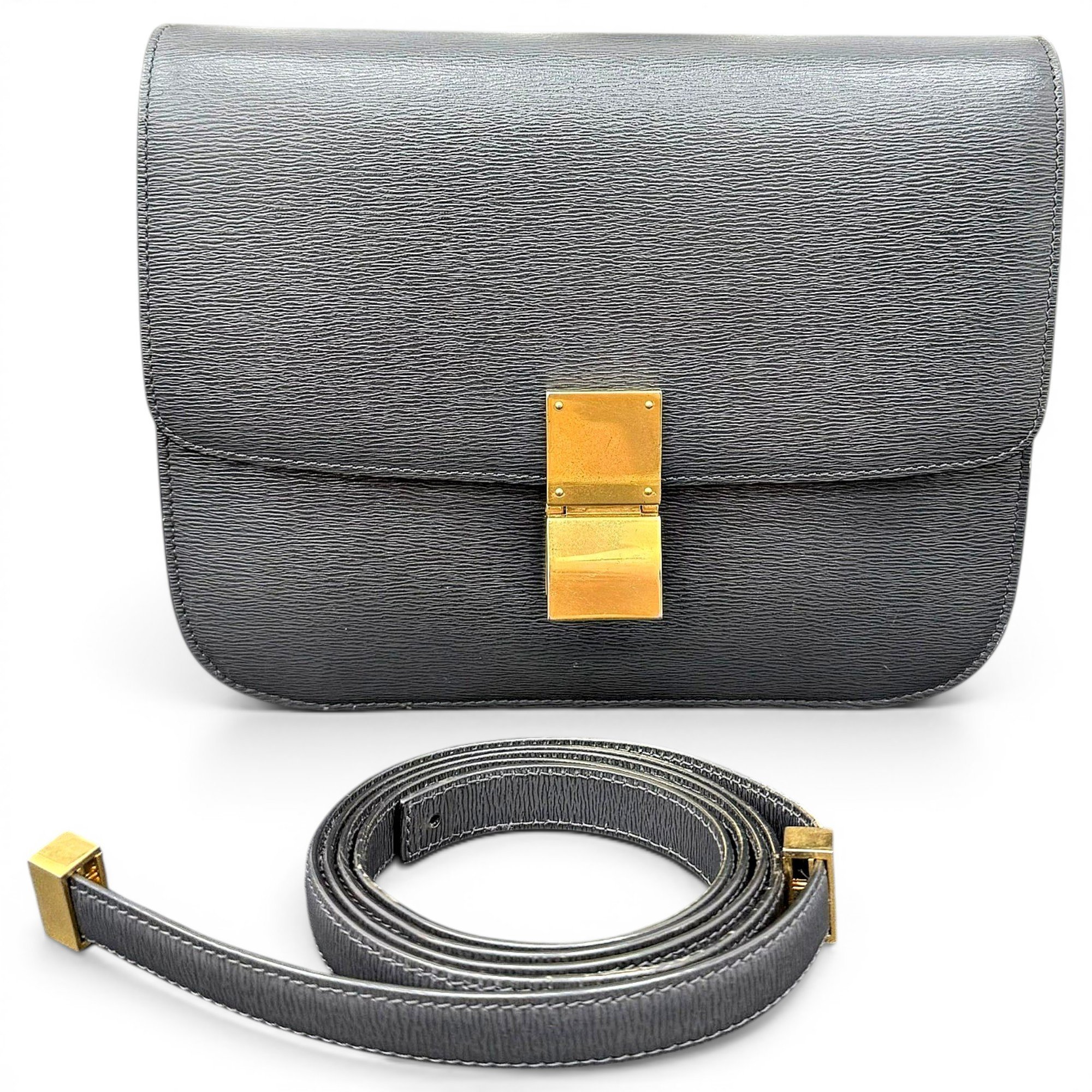 Classic leather handbag