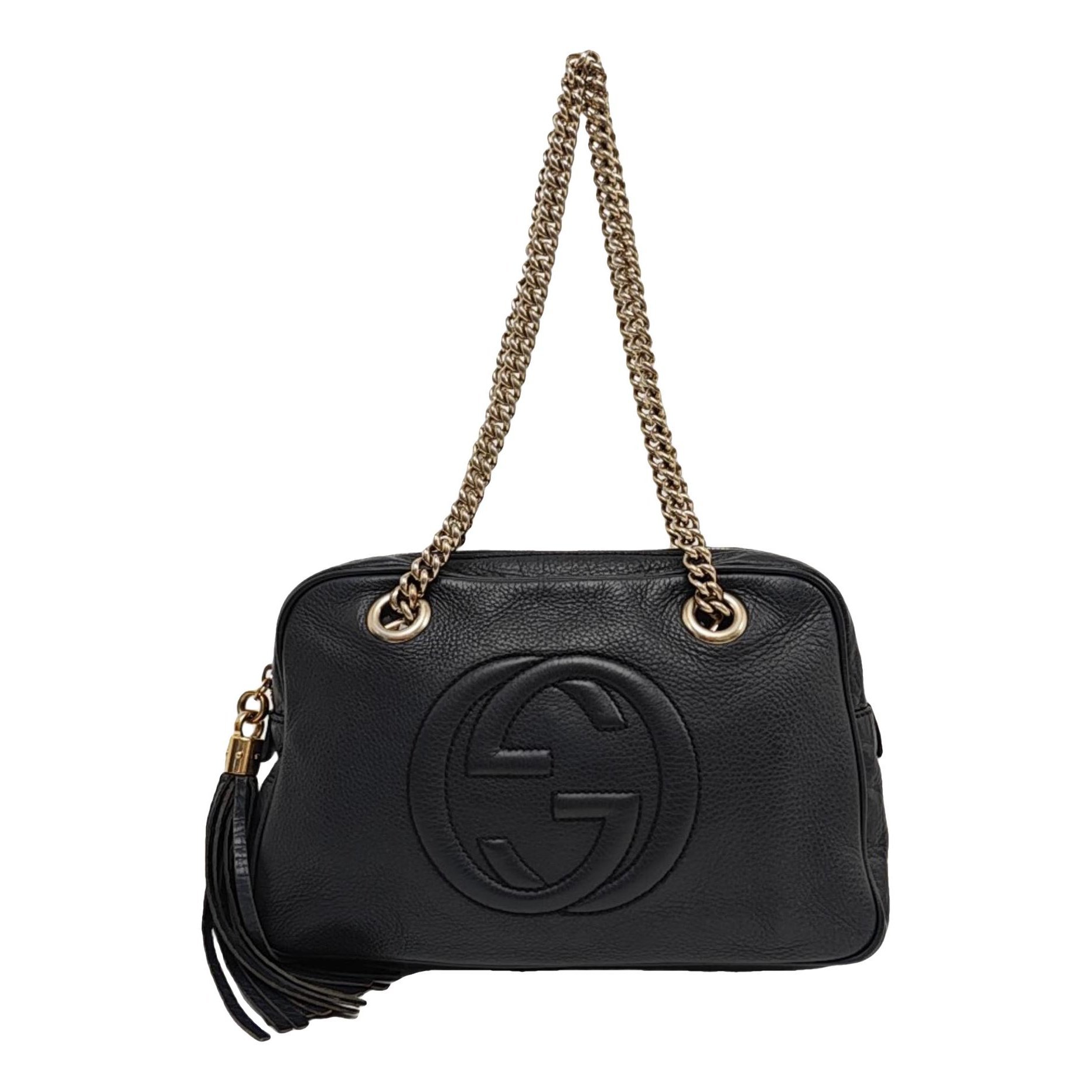 Soho Double Chain leather handbag