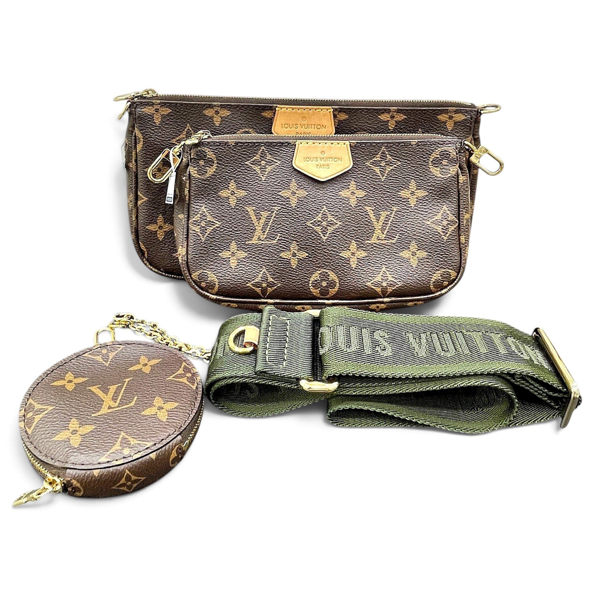 Multi Pochette Accessoires leather handbag