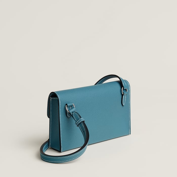 New Bleu Jean Hermèsnap Wallet