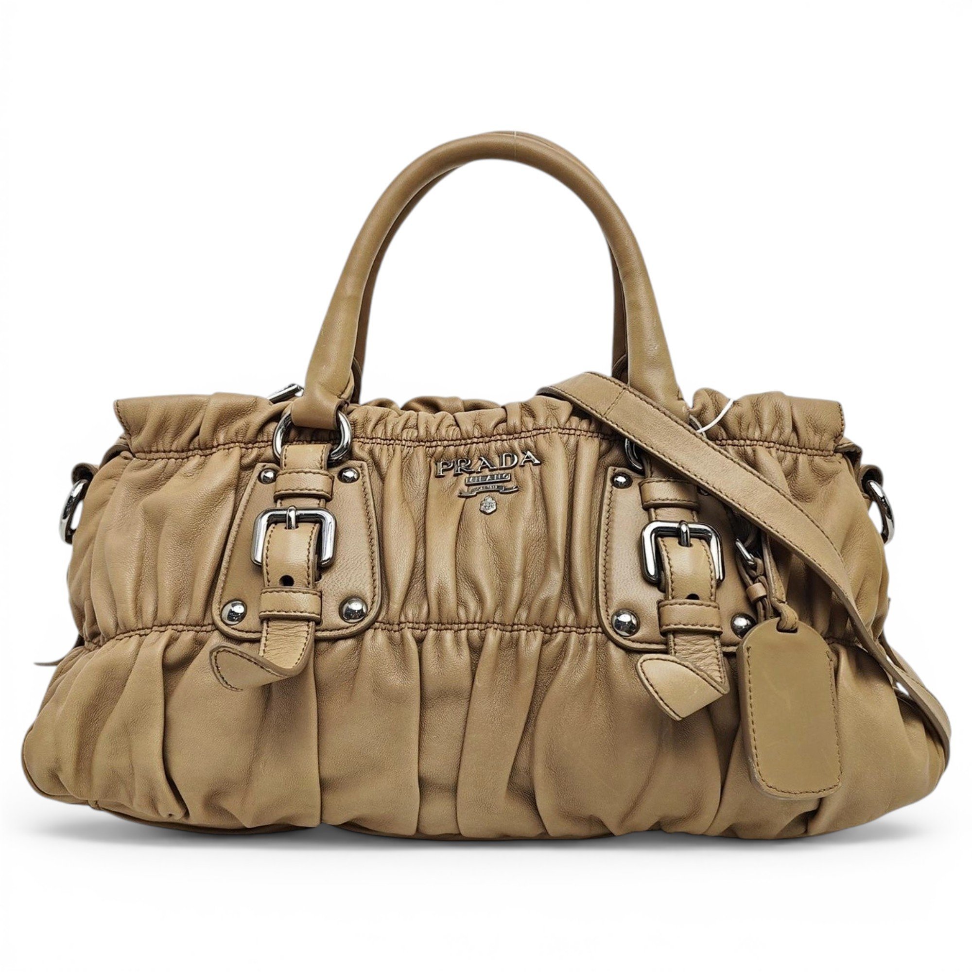 Leather handbag
