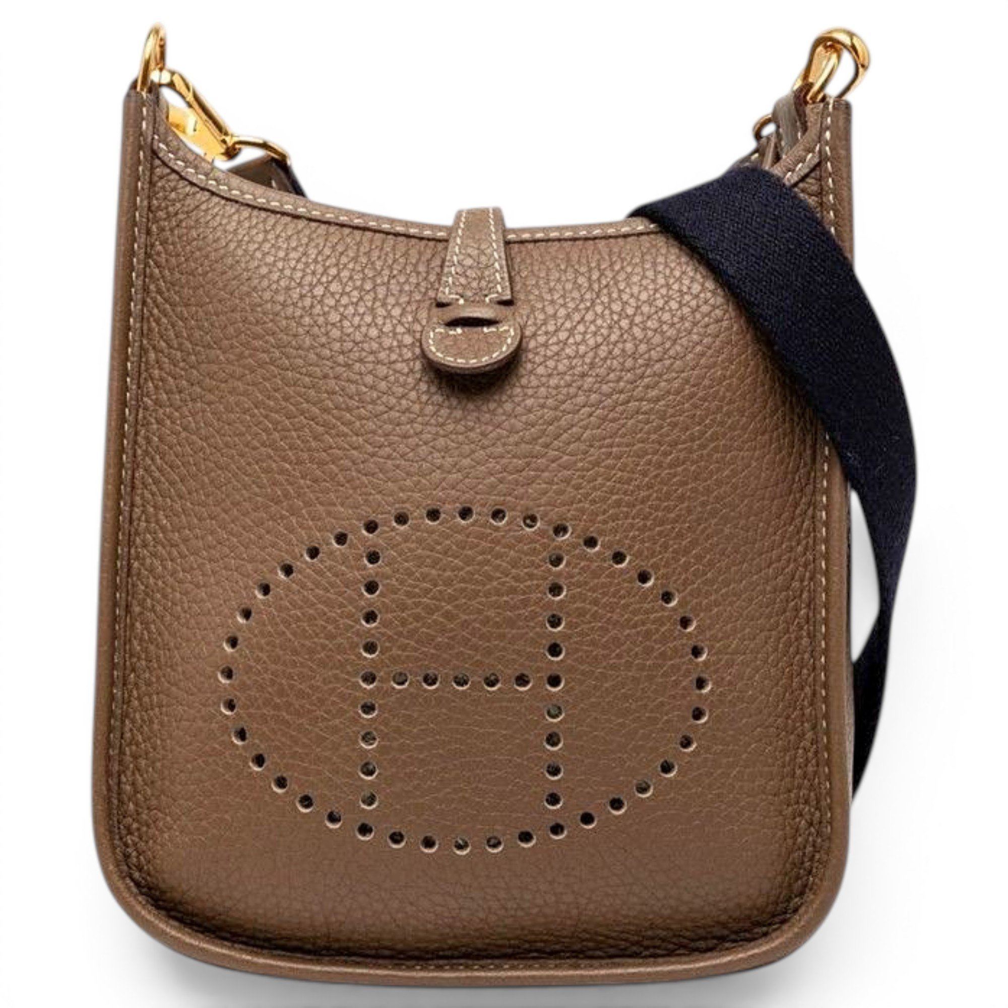 Evelyne leather handbag