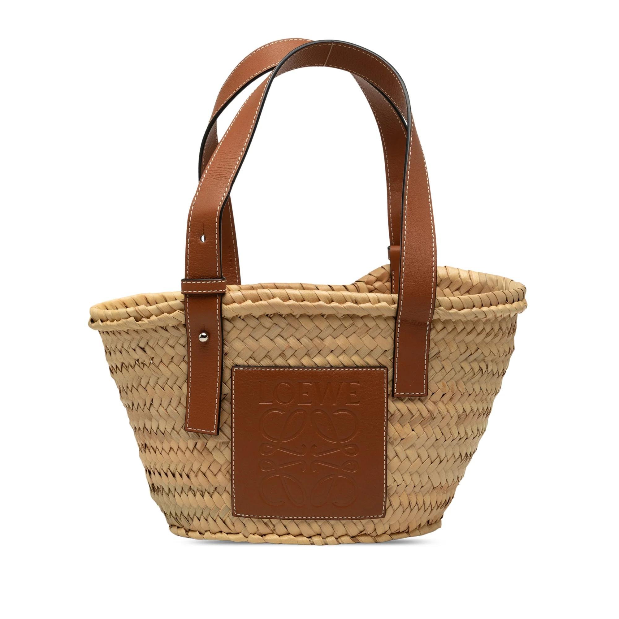 Anagram leather tote