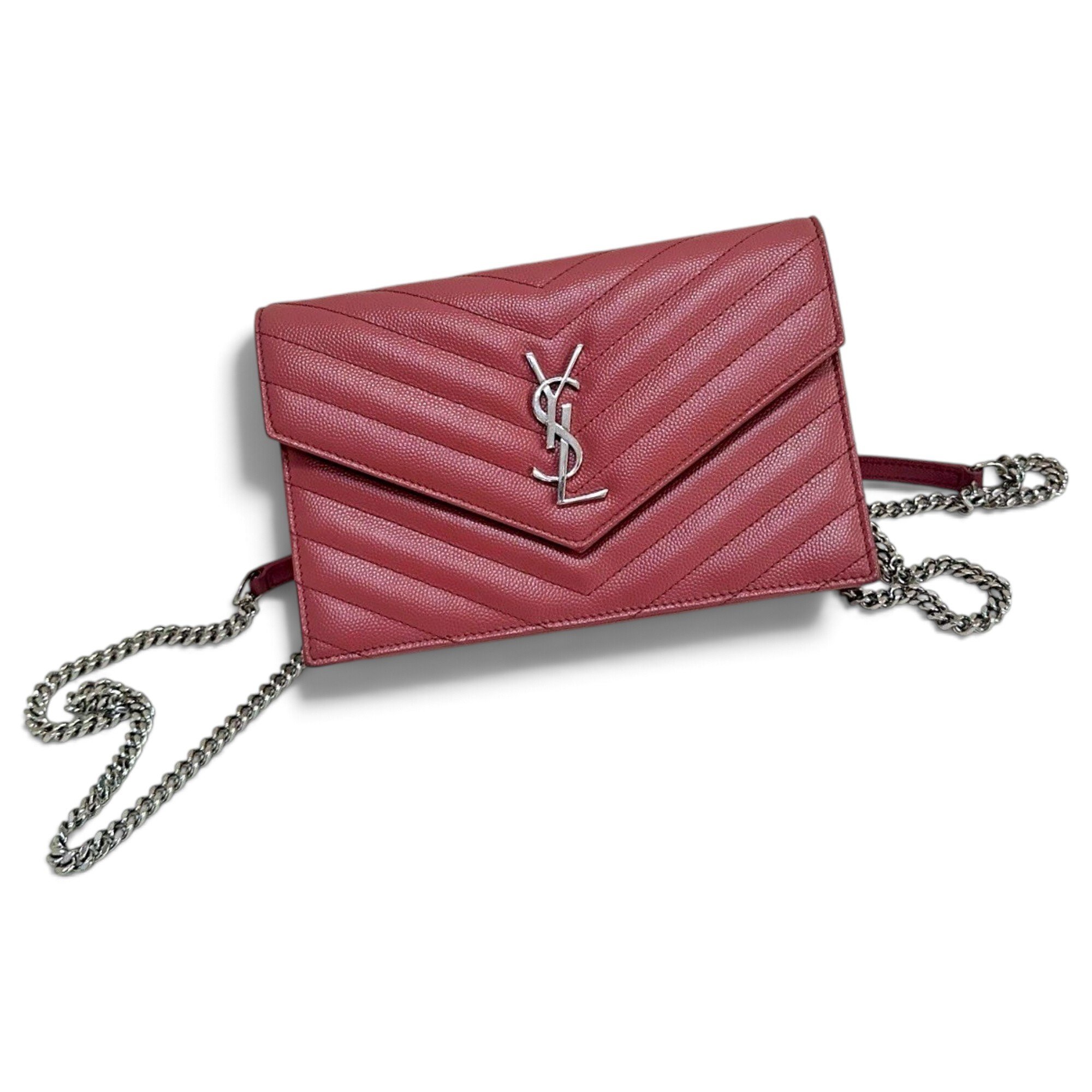 Portefeuille enveloppe leather handbag