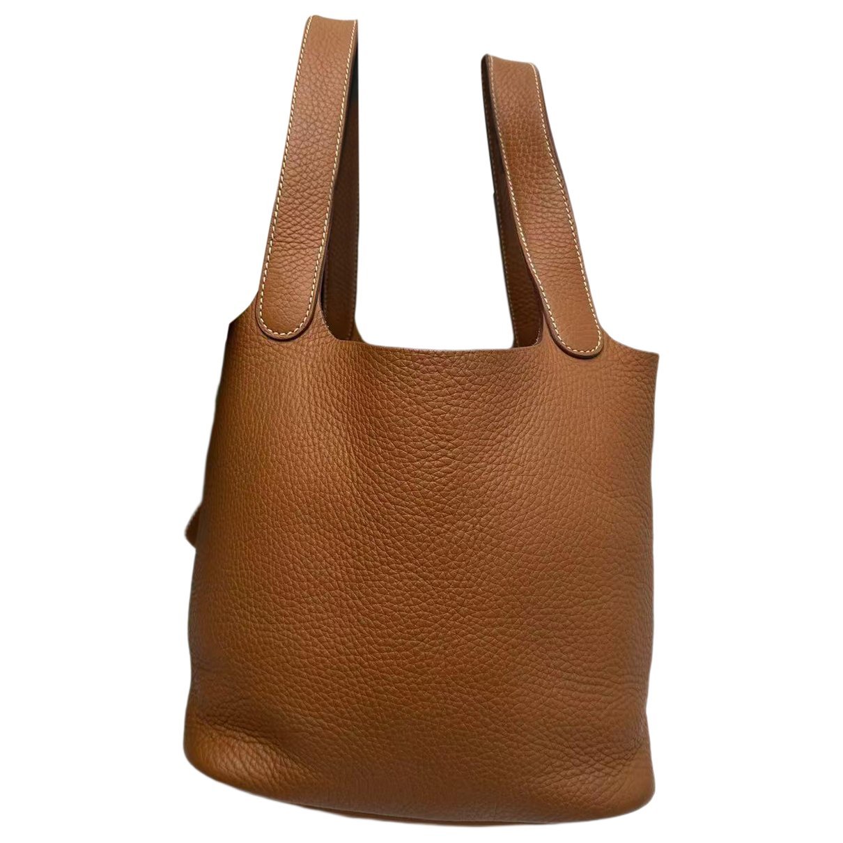 Picotin leather handbag