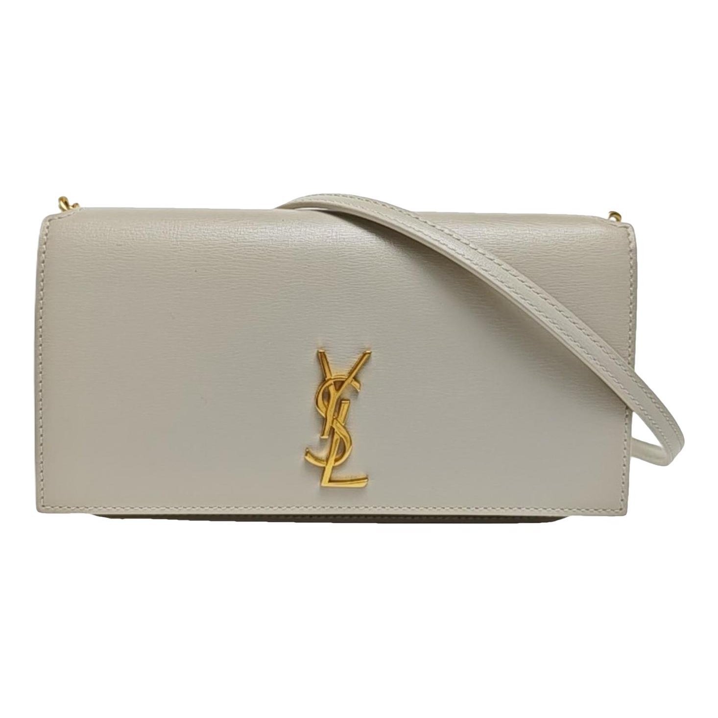 Baby monogramme leather handbag