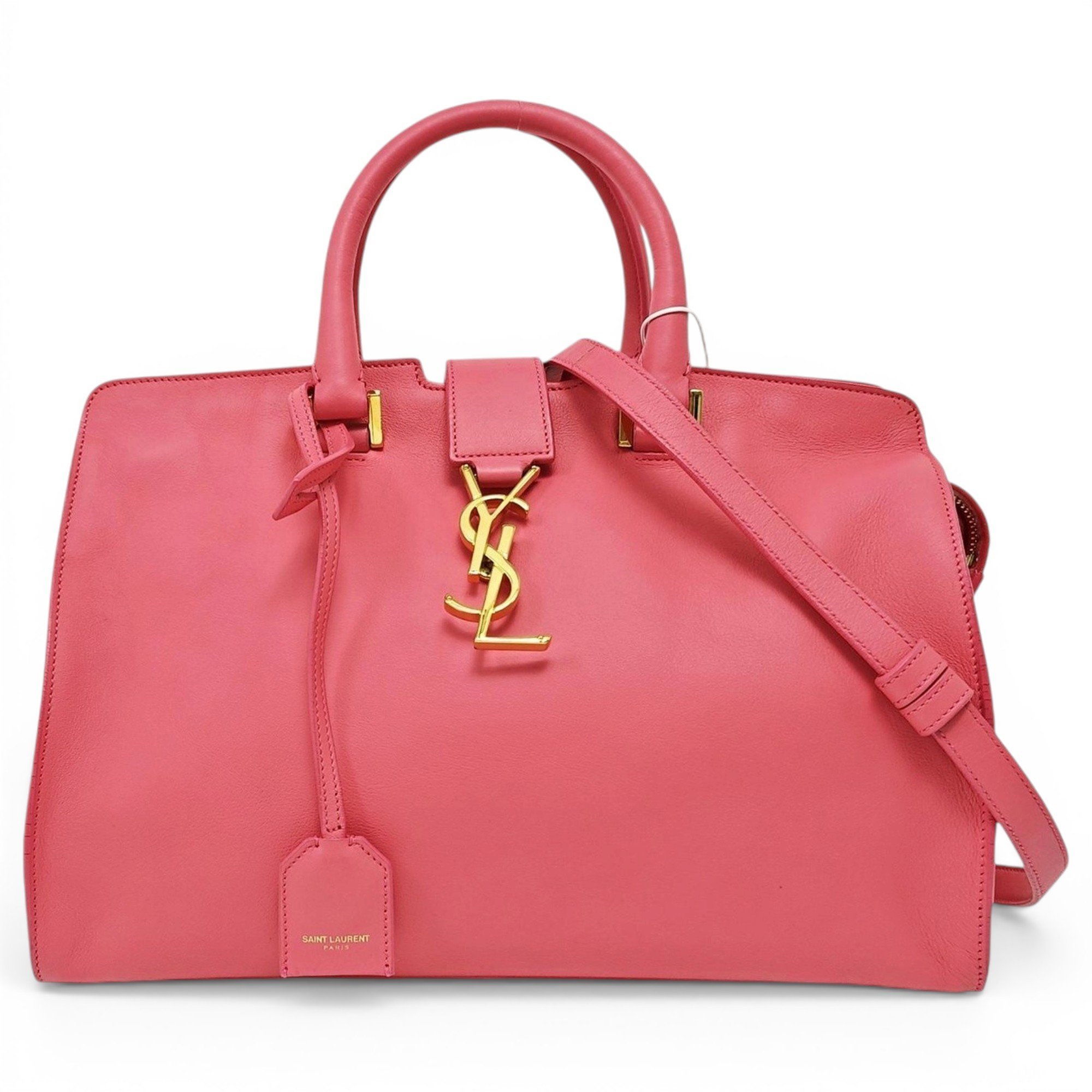 Cabas Rive Gauche leather handbag