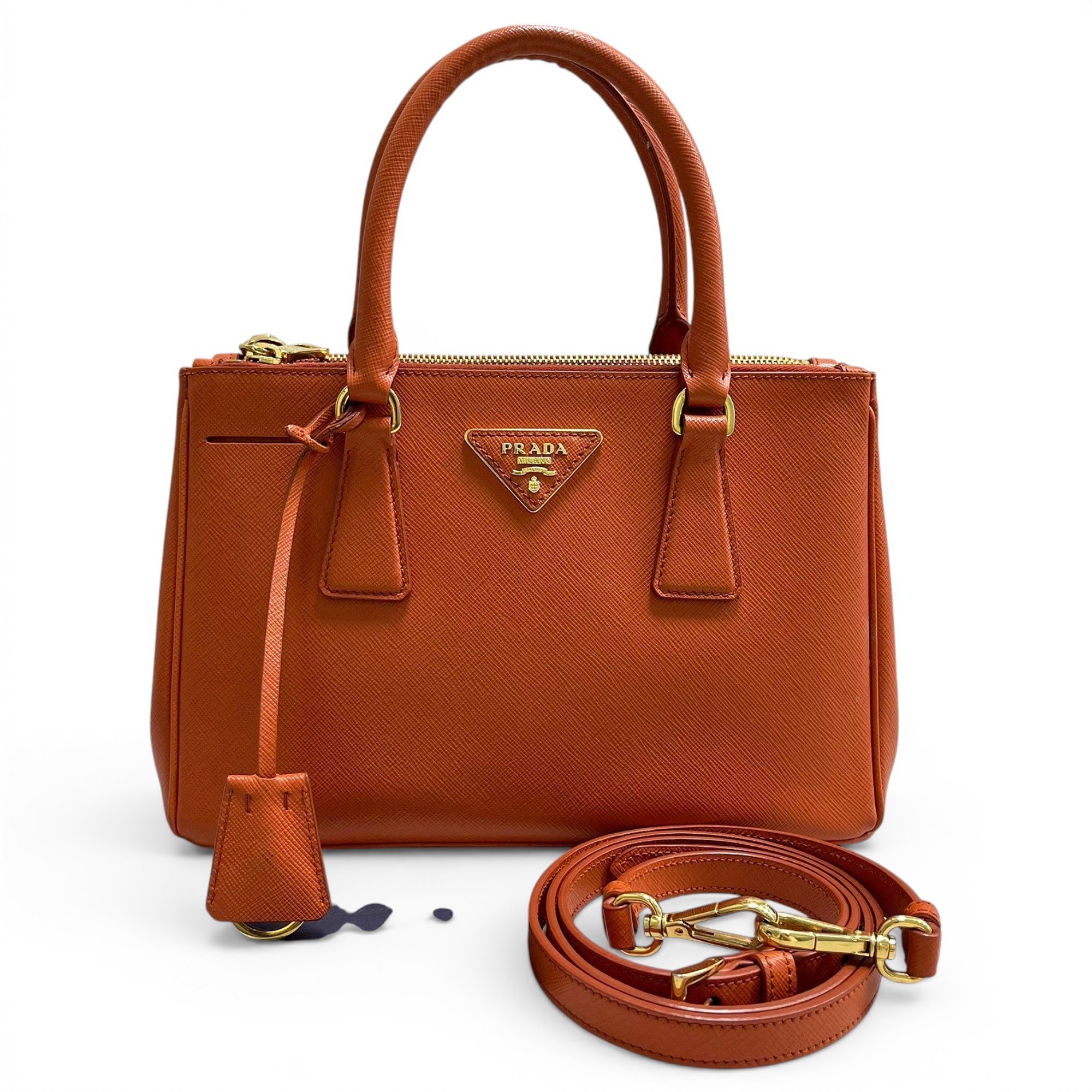 Galleria leather handbag