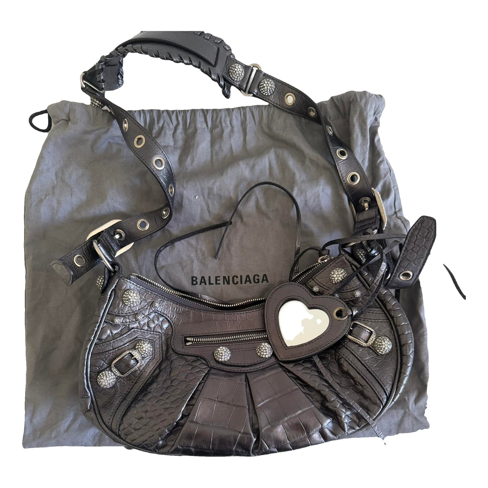 Le Cagole leather handbag