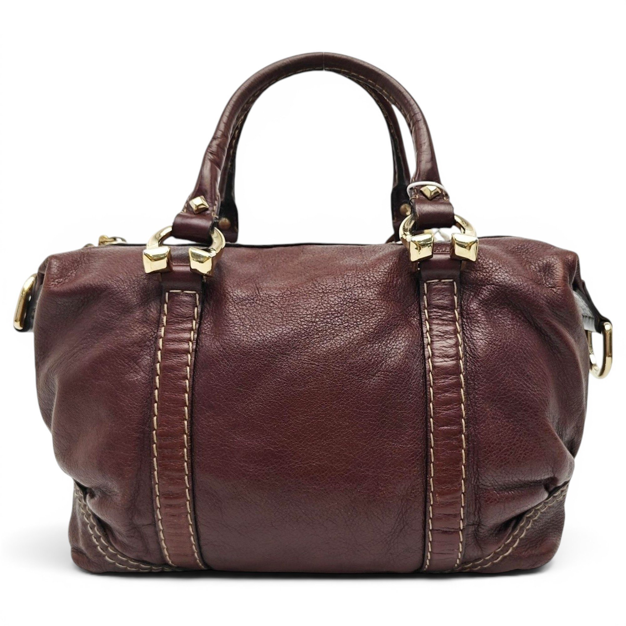 Leather handbag