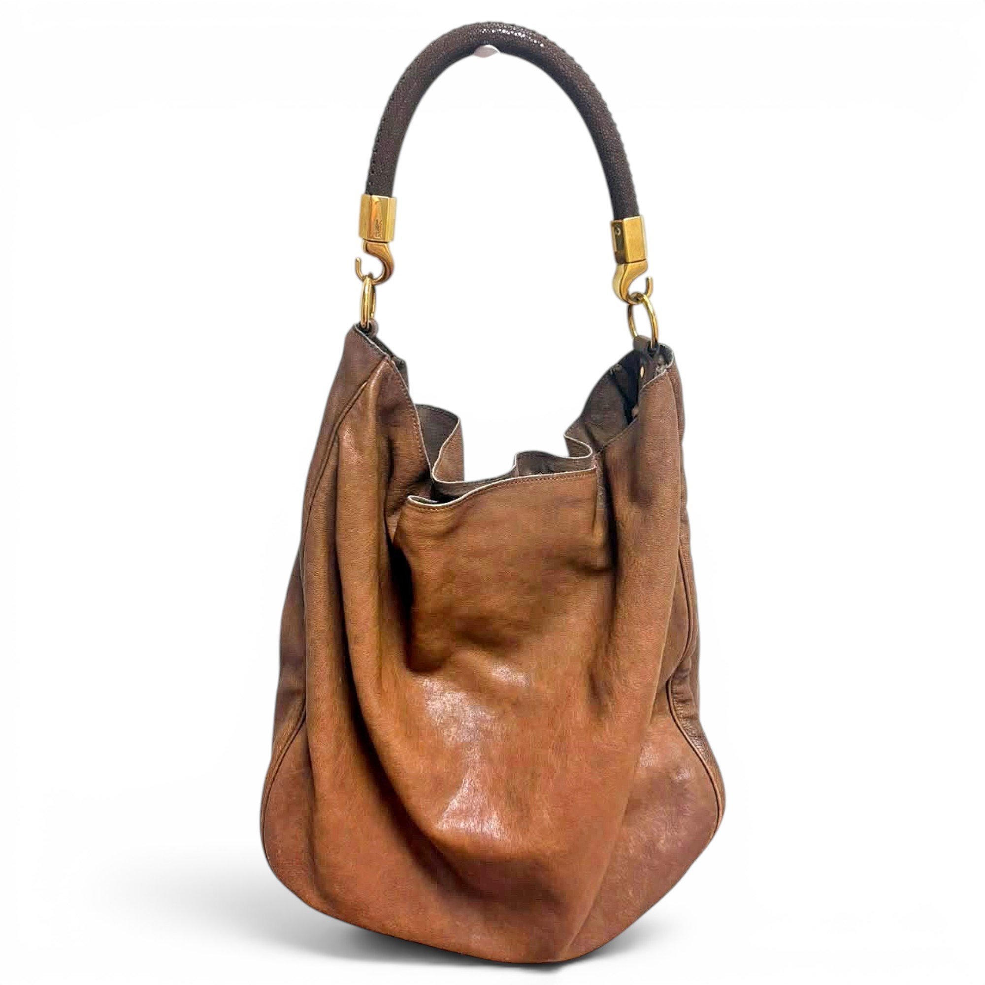 Leather handbag