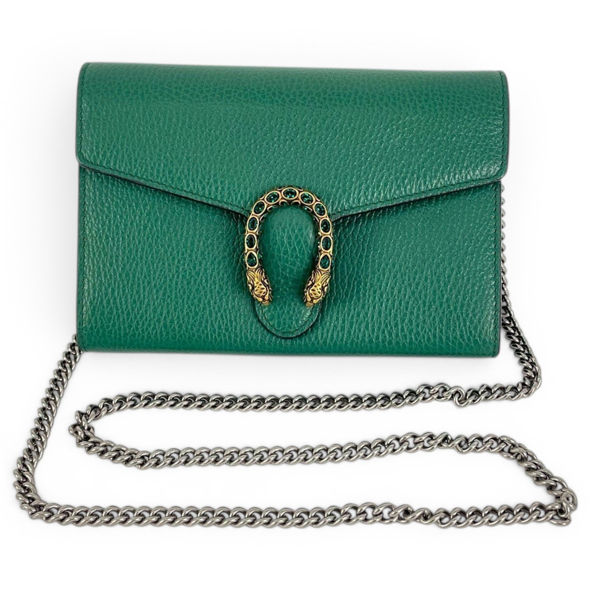Dionysus Chain Wallet leather handbag