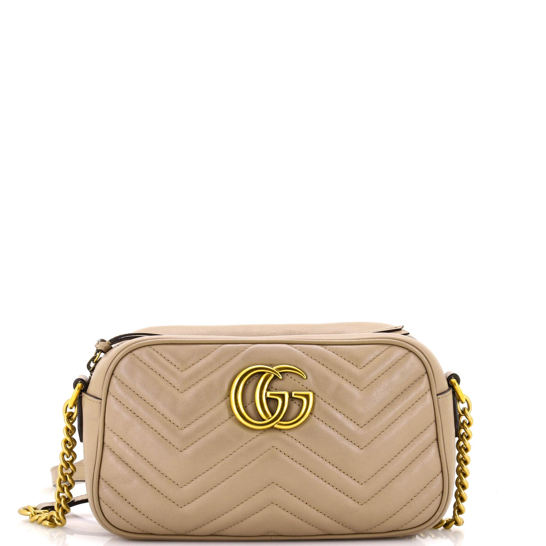GG Marmont Shoulder Bag Matelasse Leather Small