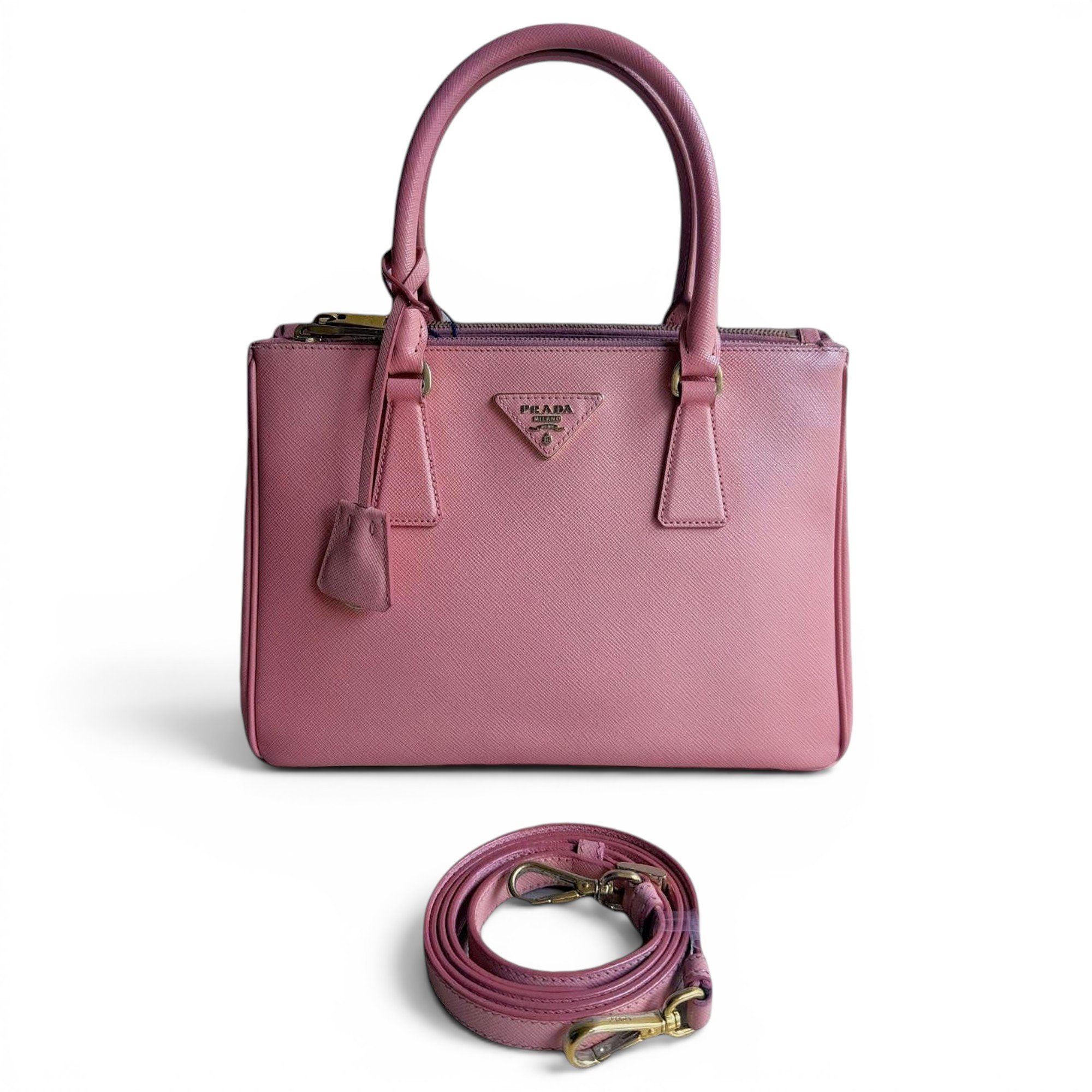 Galleria leather handbag