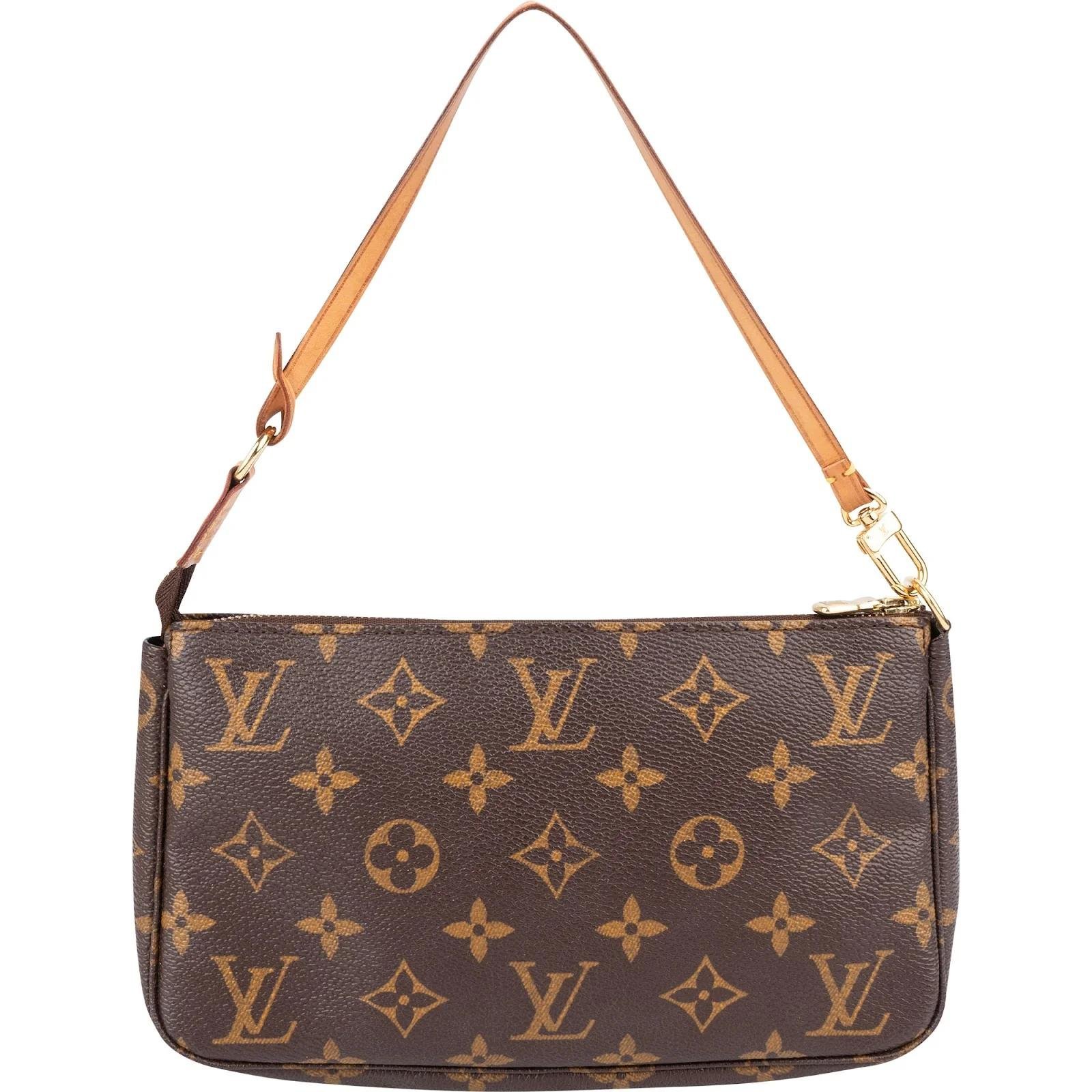 Pochette Accessoire leather handbag