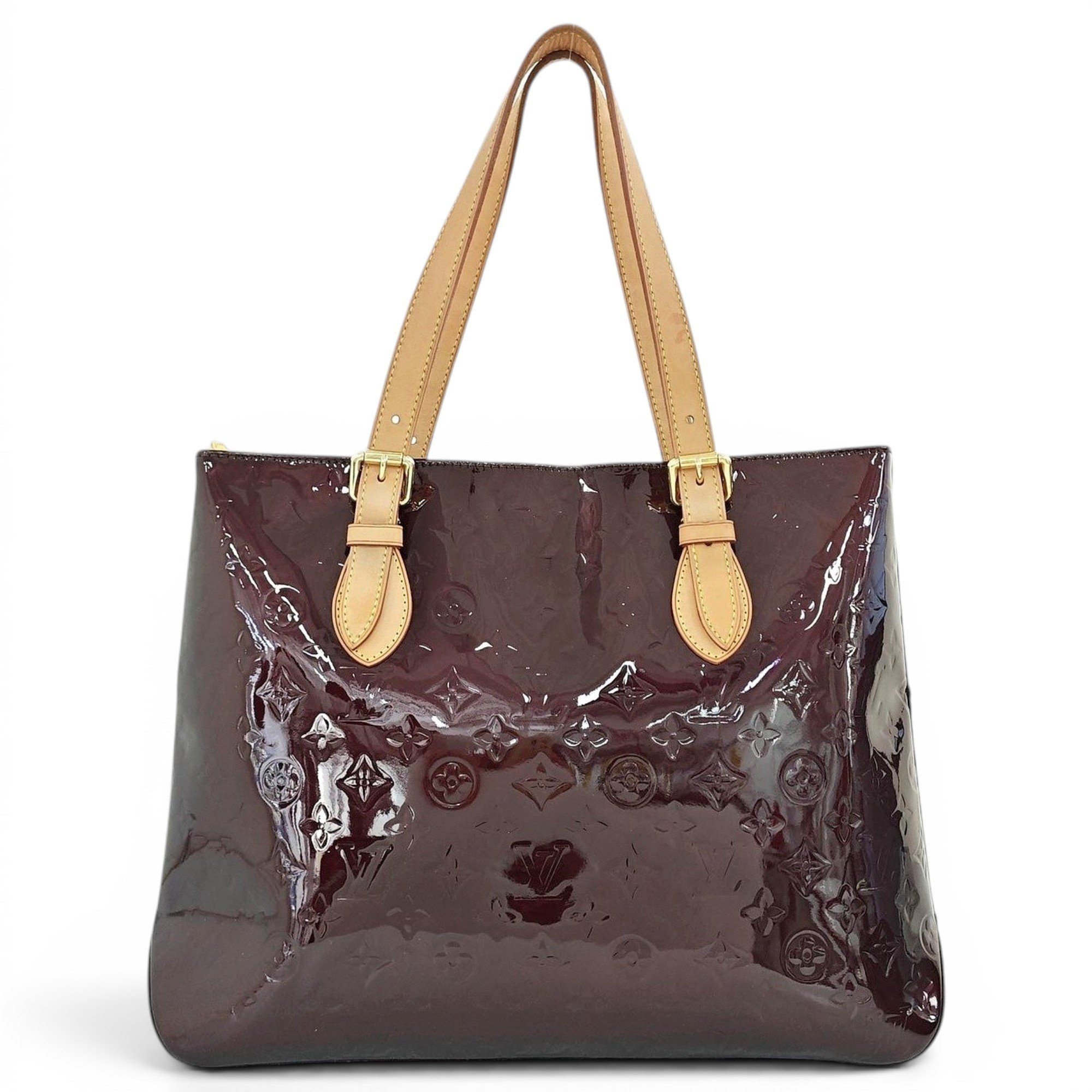 Brentwood patent leather handbag