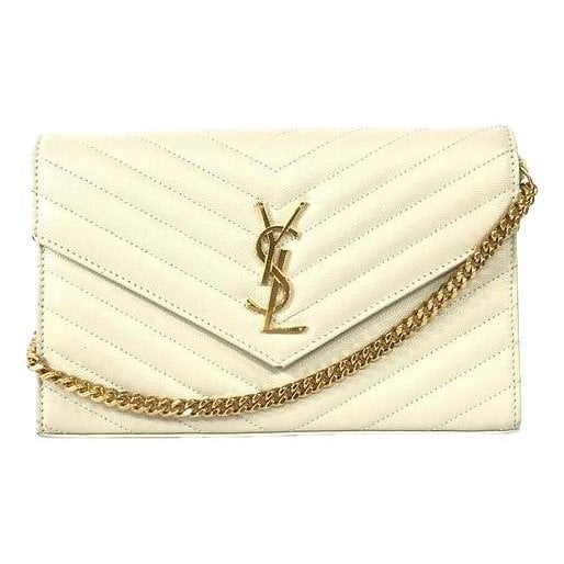 Portefeuille enveloppe leather crossbody bag