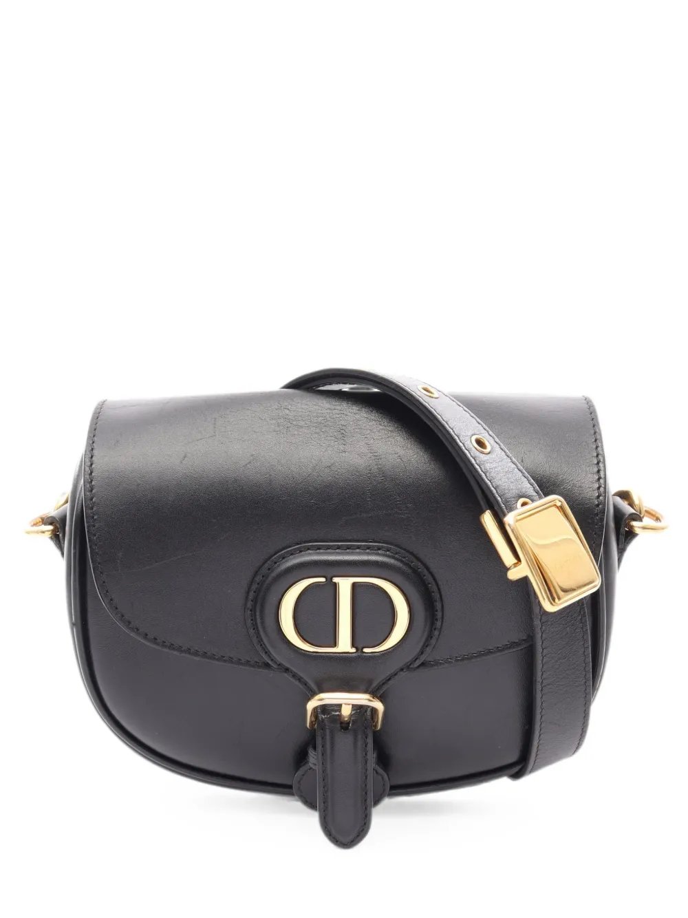 2000s small Bobby leather shoulder bag