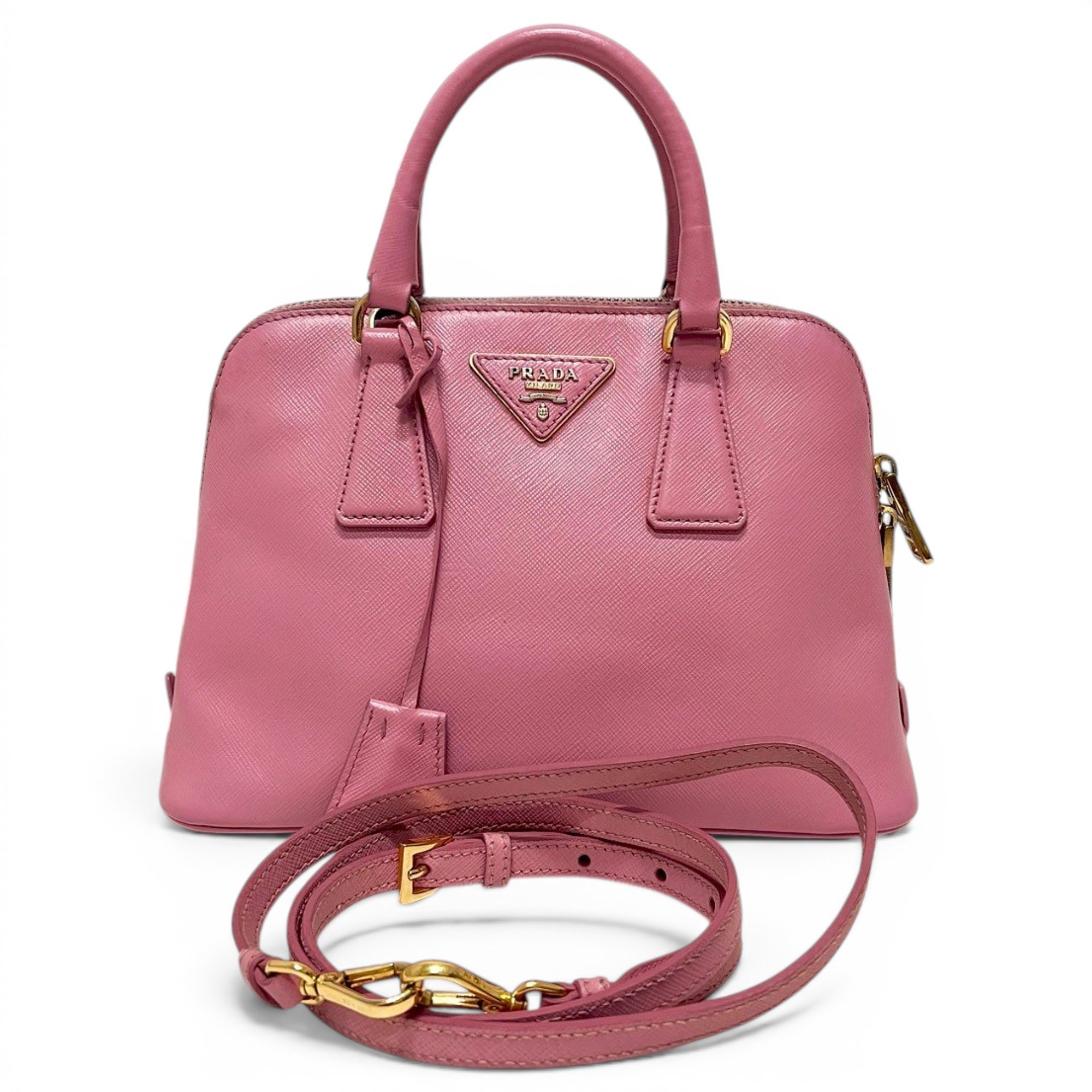 Prada Promenade leather handbag