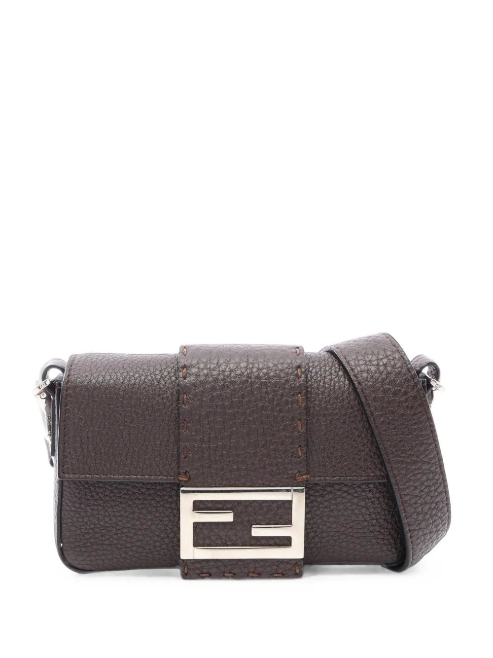 2010s Selleria FF logo shoulder bag