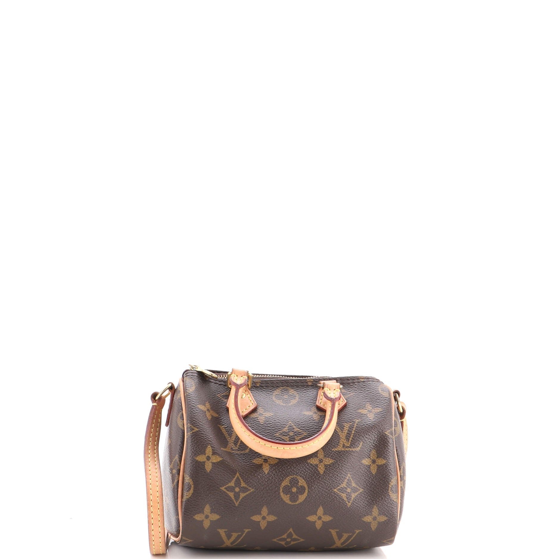 Speedy Bandouliere Bag Monogram Canvas Nano