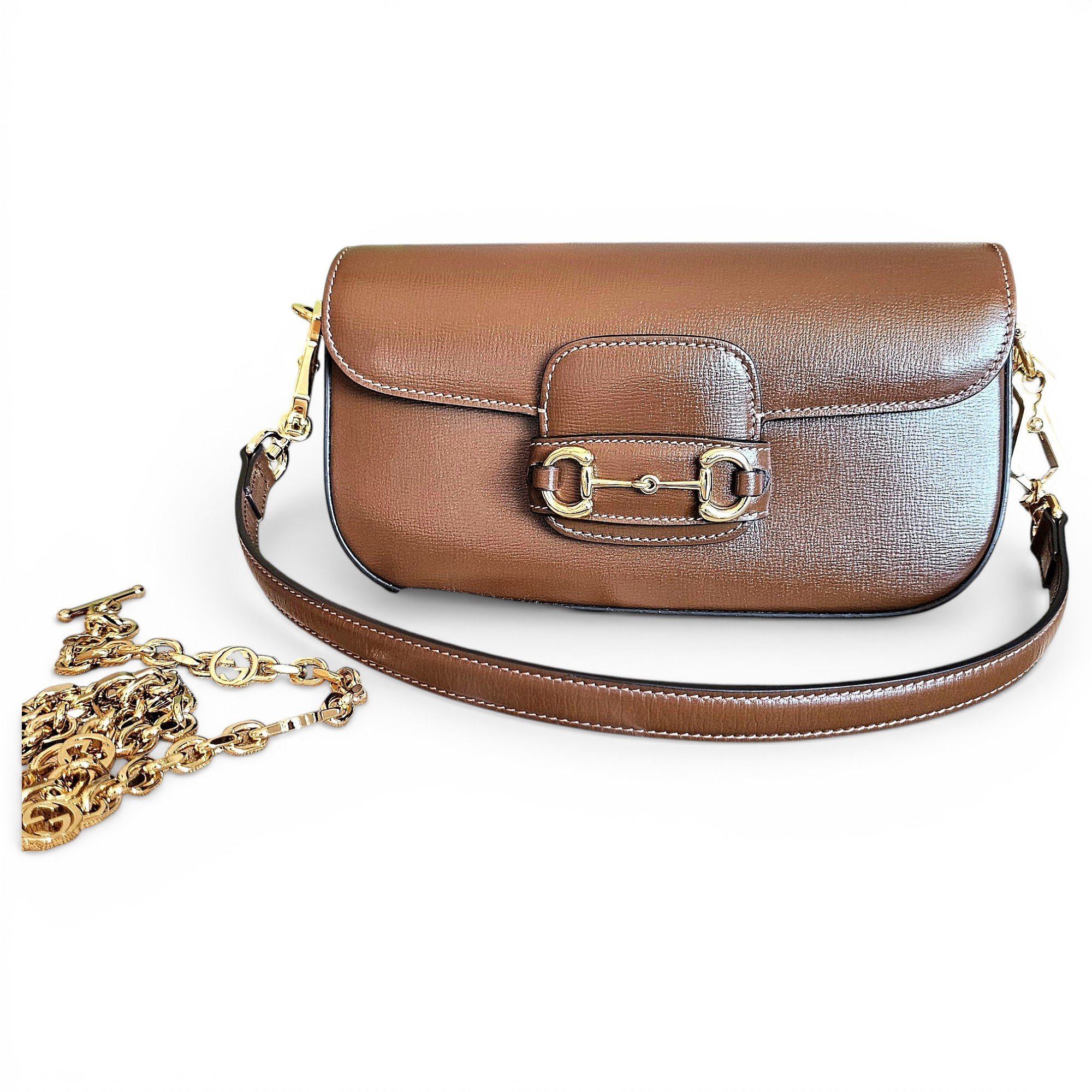 Horsebit 1955 leather handbag